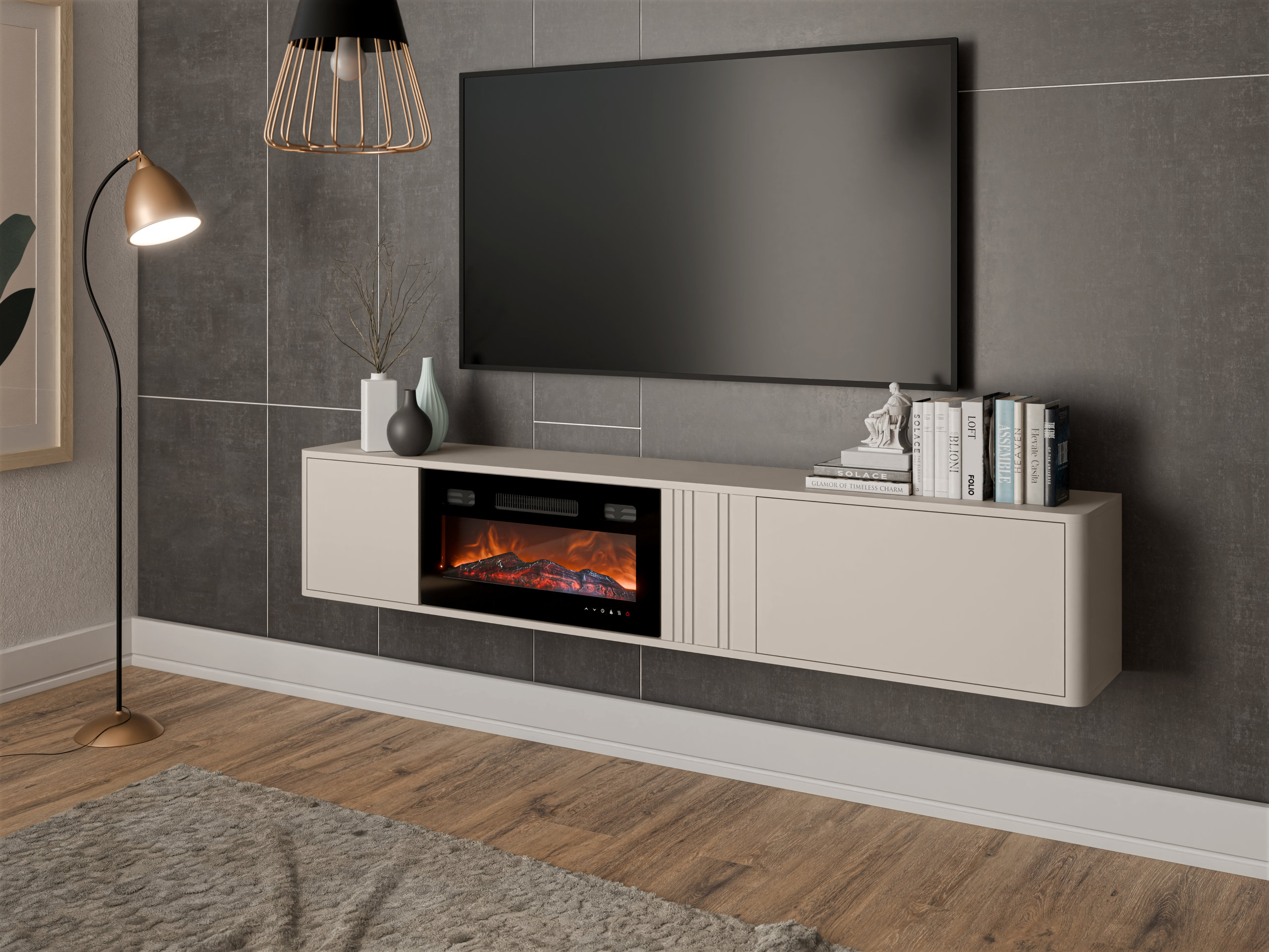 TV stand Oratio IV (Cashmere)
