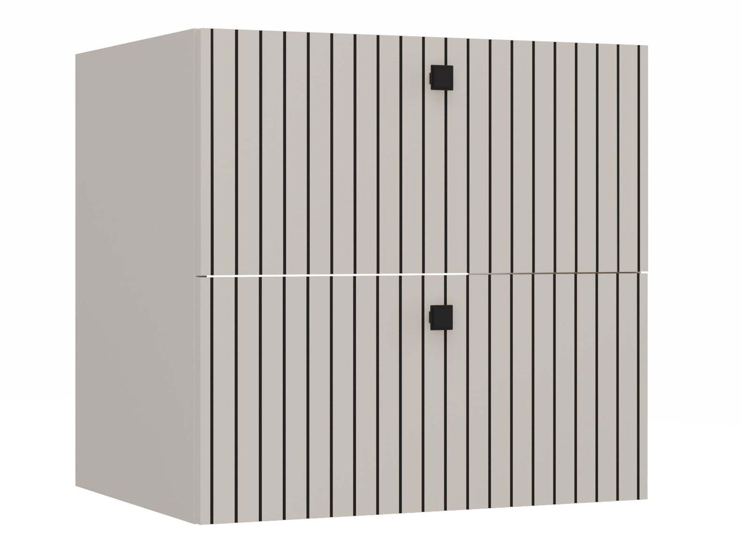 Wall-mounted bathroom cabinet for washbasin Mandeville 314 (Cashmere)