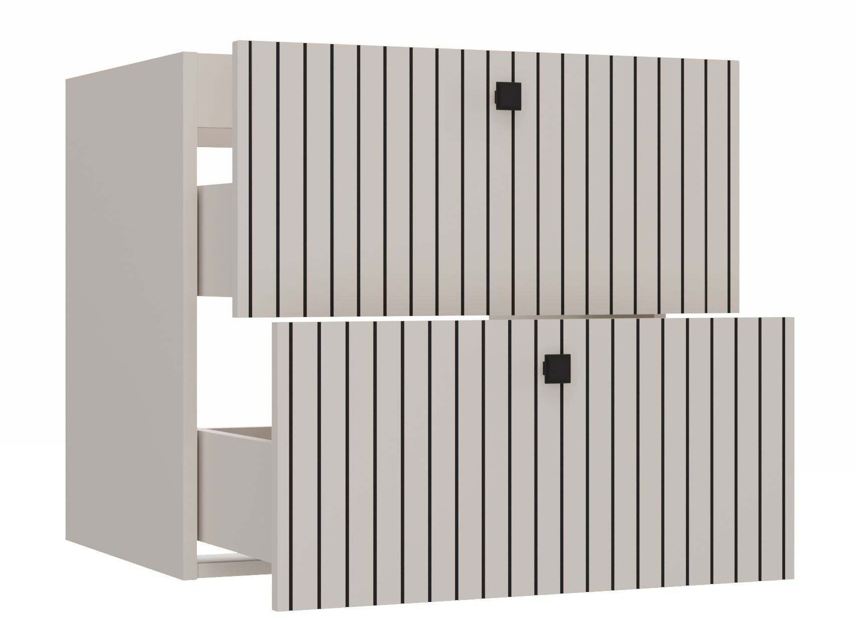 Wall-mounted bathroom cabinet for washbasin Mandeville 314 (Cashmere)