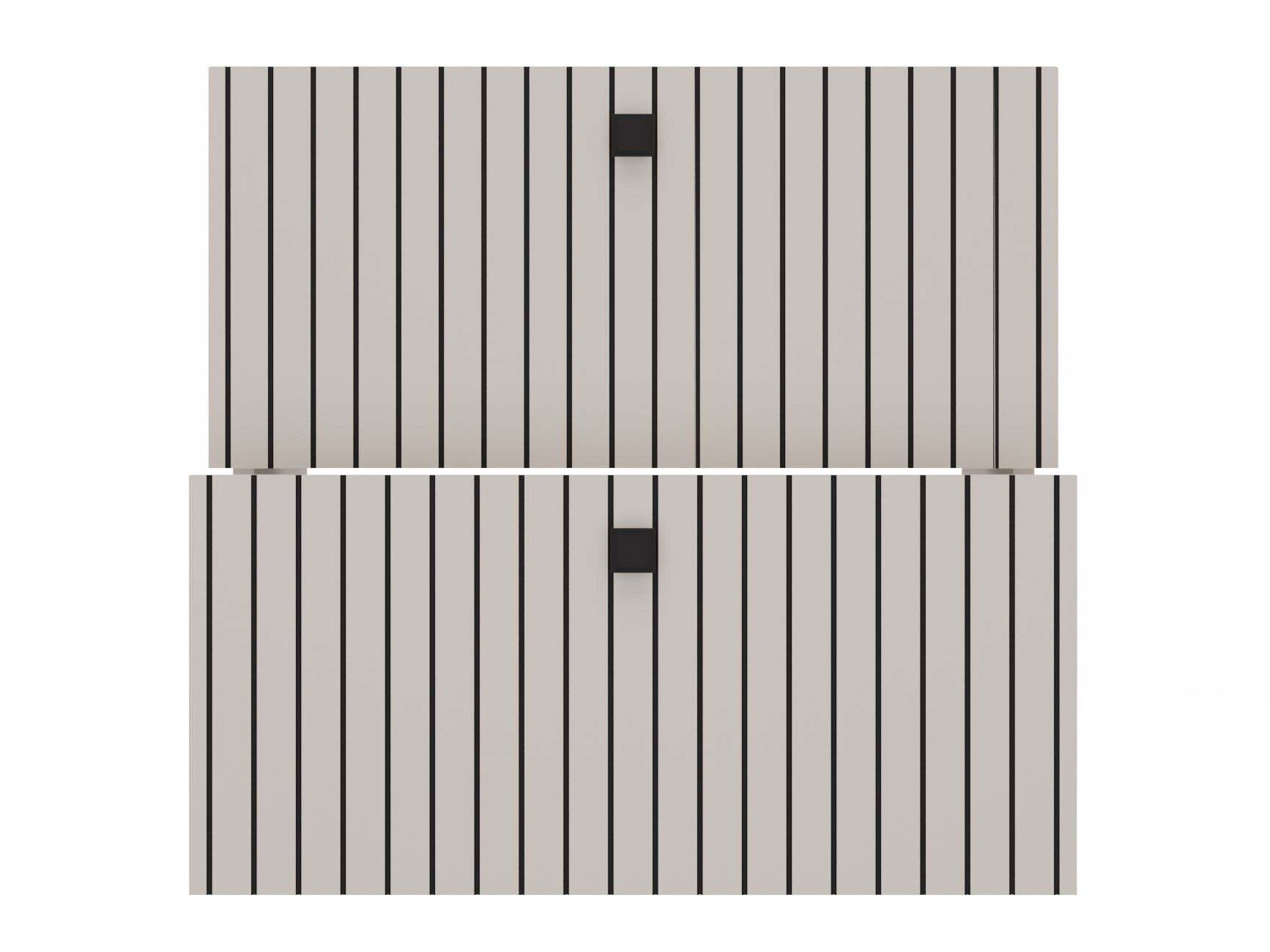 Wall-mounted bathroom cabinet for washbasin Mandeville 314 (Cashmere)