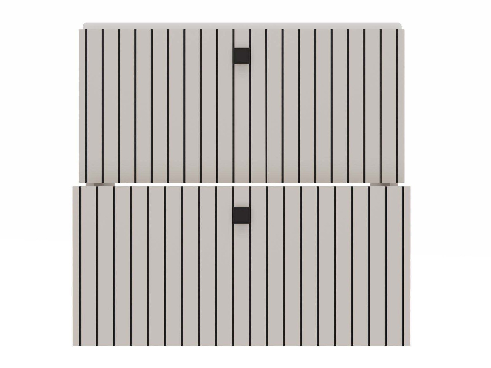 Wall-mounted bathroom cabinet for washbasin Mandeville 314 (Cashmere)