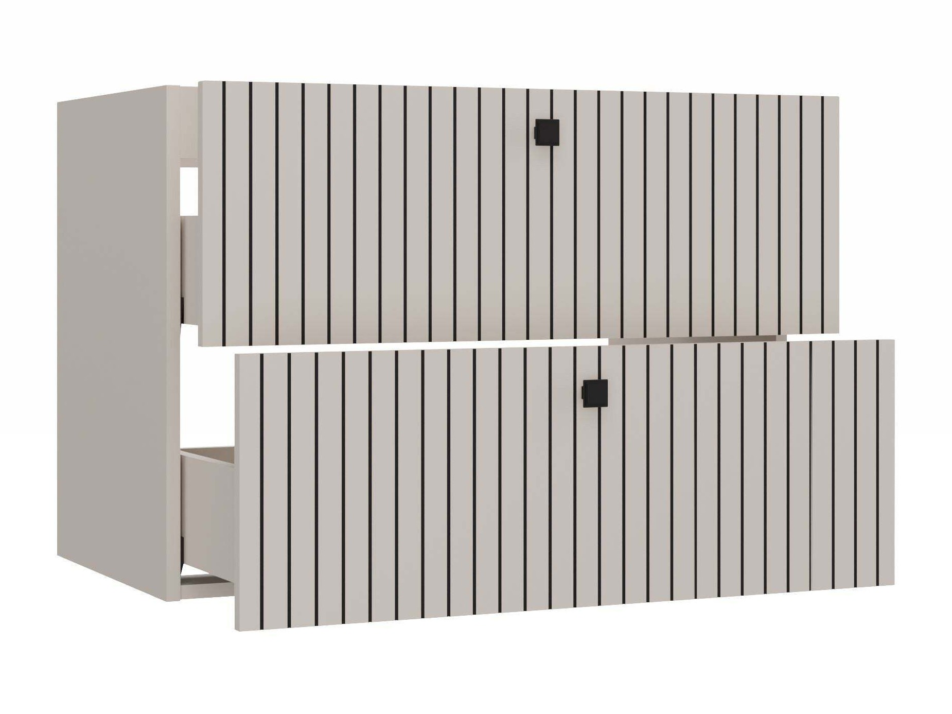 Wall-mounted bathroom cabinet for washbasin Mandeville 315 (Cashmere)