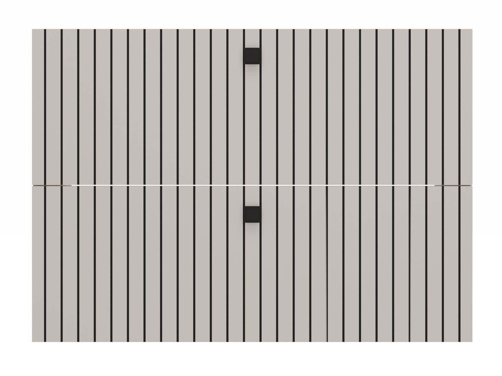 Wall-mounted bathroom cabinet for washbasin Mandeville 315 (Cashmere)
