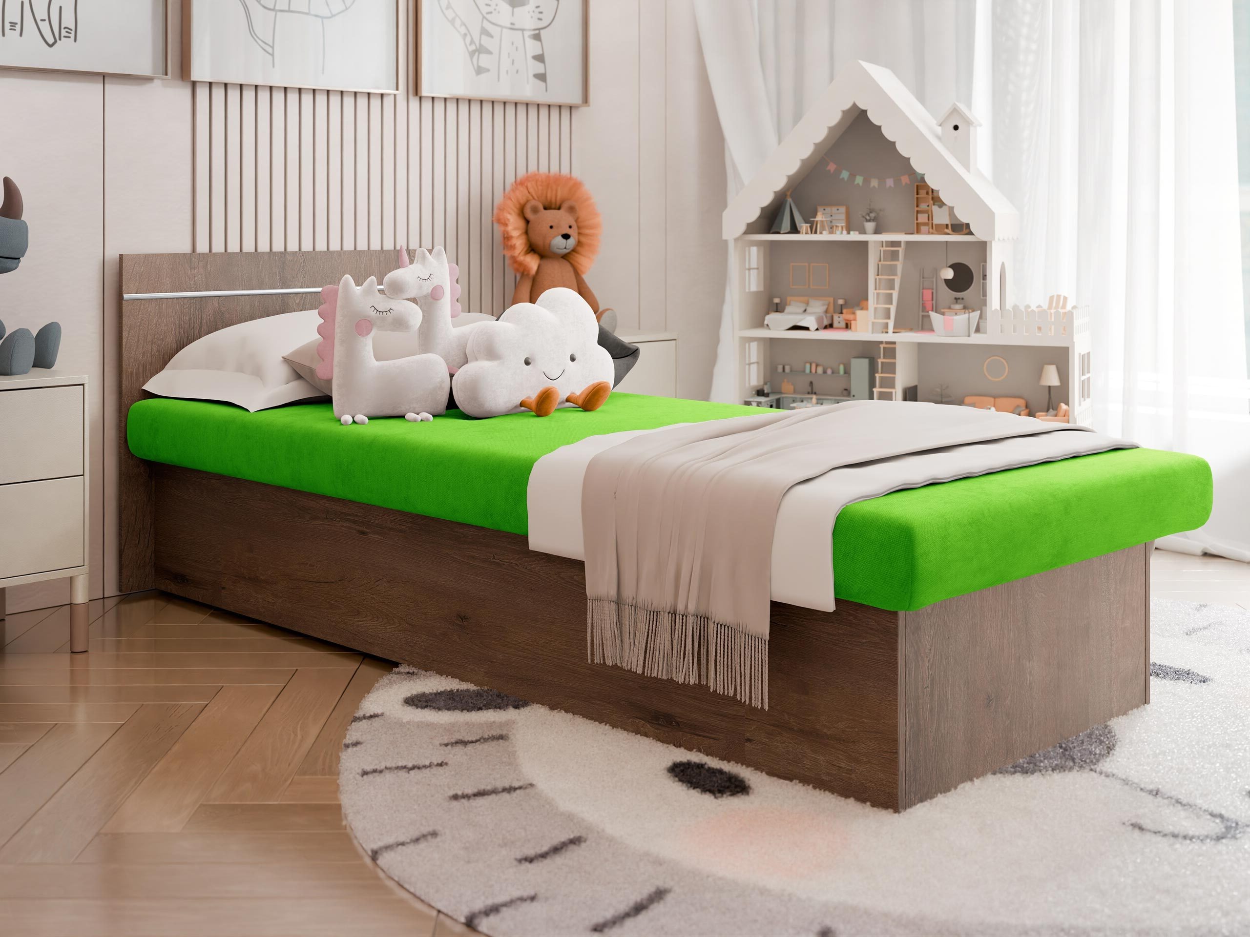 Bed Dover 101 (Dark ash)