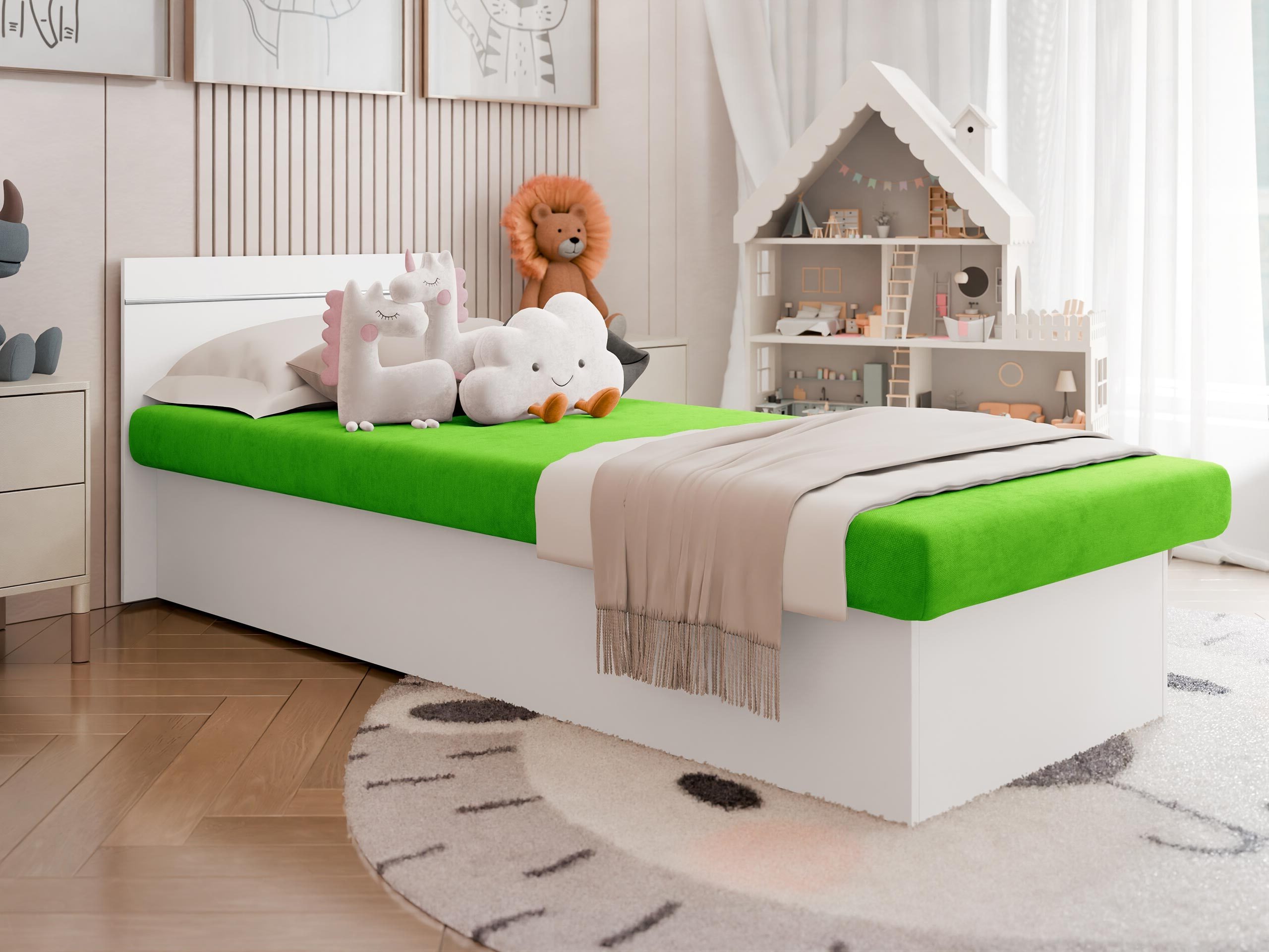 Bed Dover 101 (White)