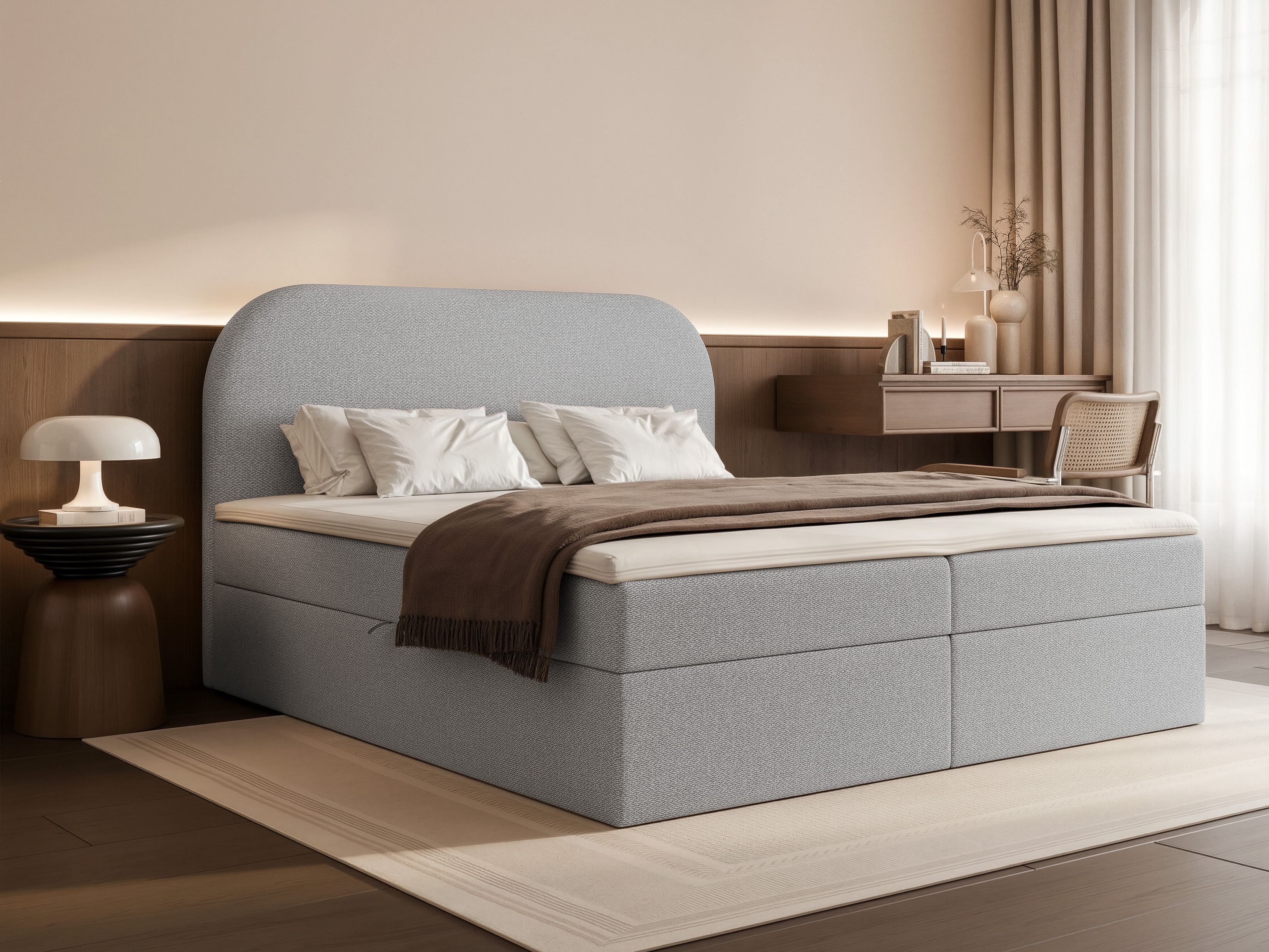 Continental bed Martinez 131 (Lumi 84)