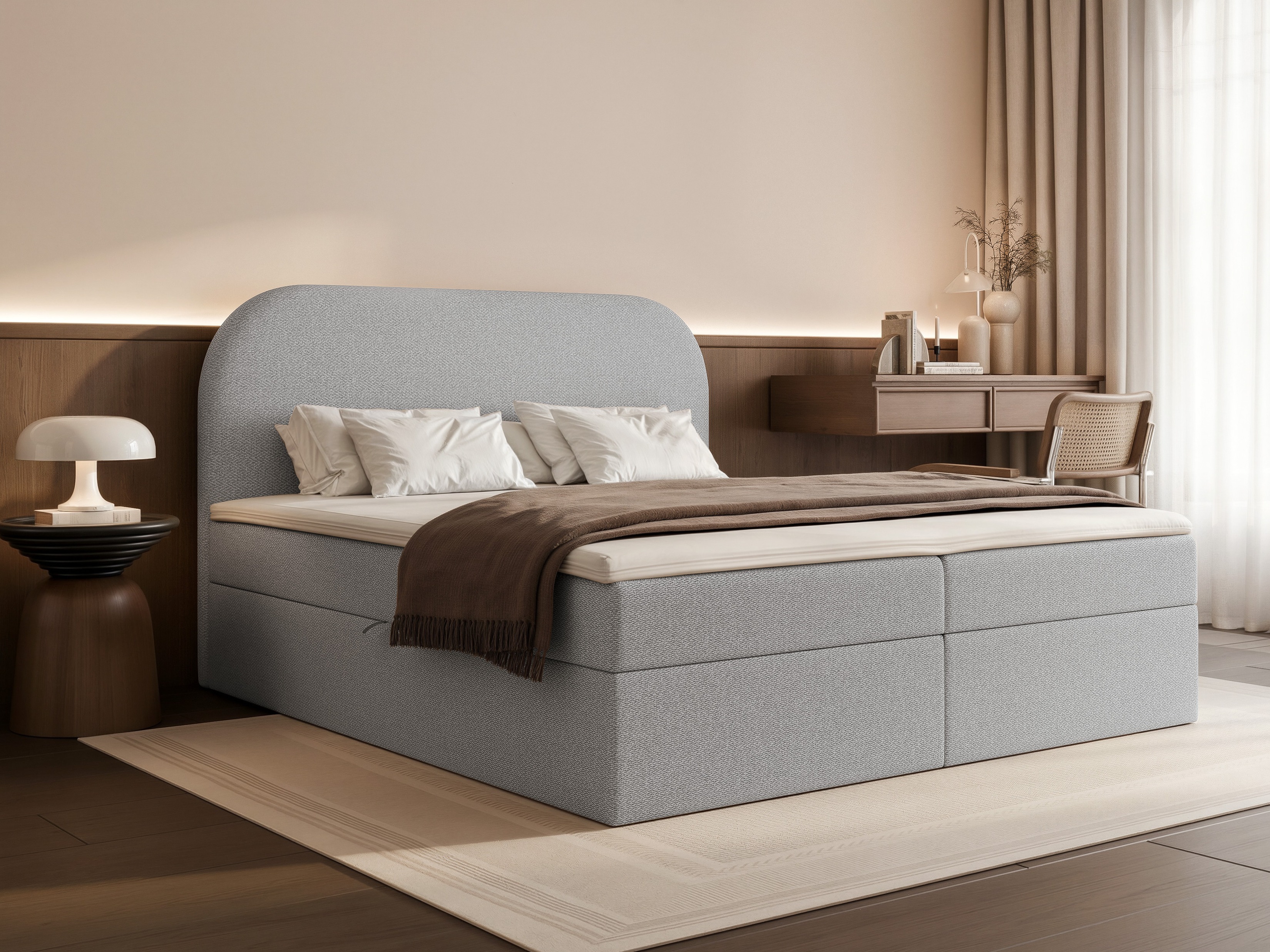Continental bed Martinez 131 (Lumi 84)