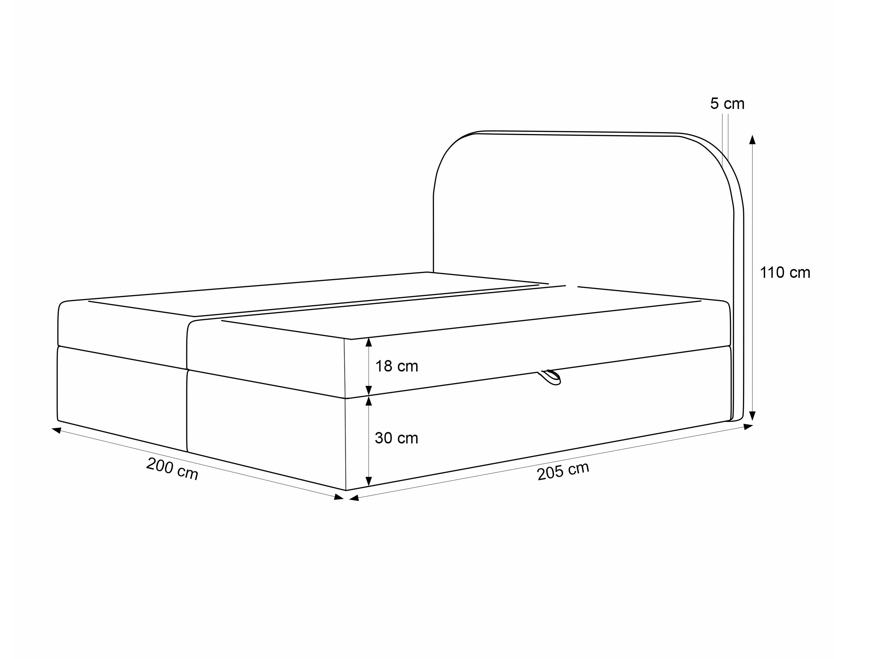 Continental bed Martinez 131 (Monte 09)