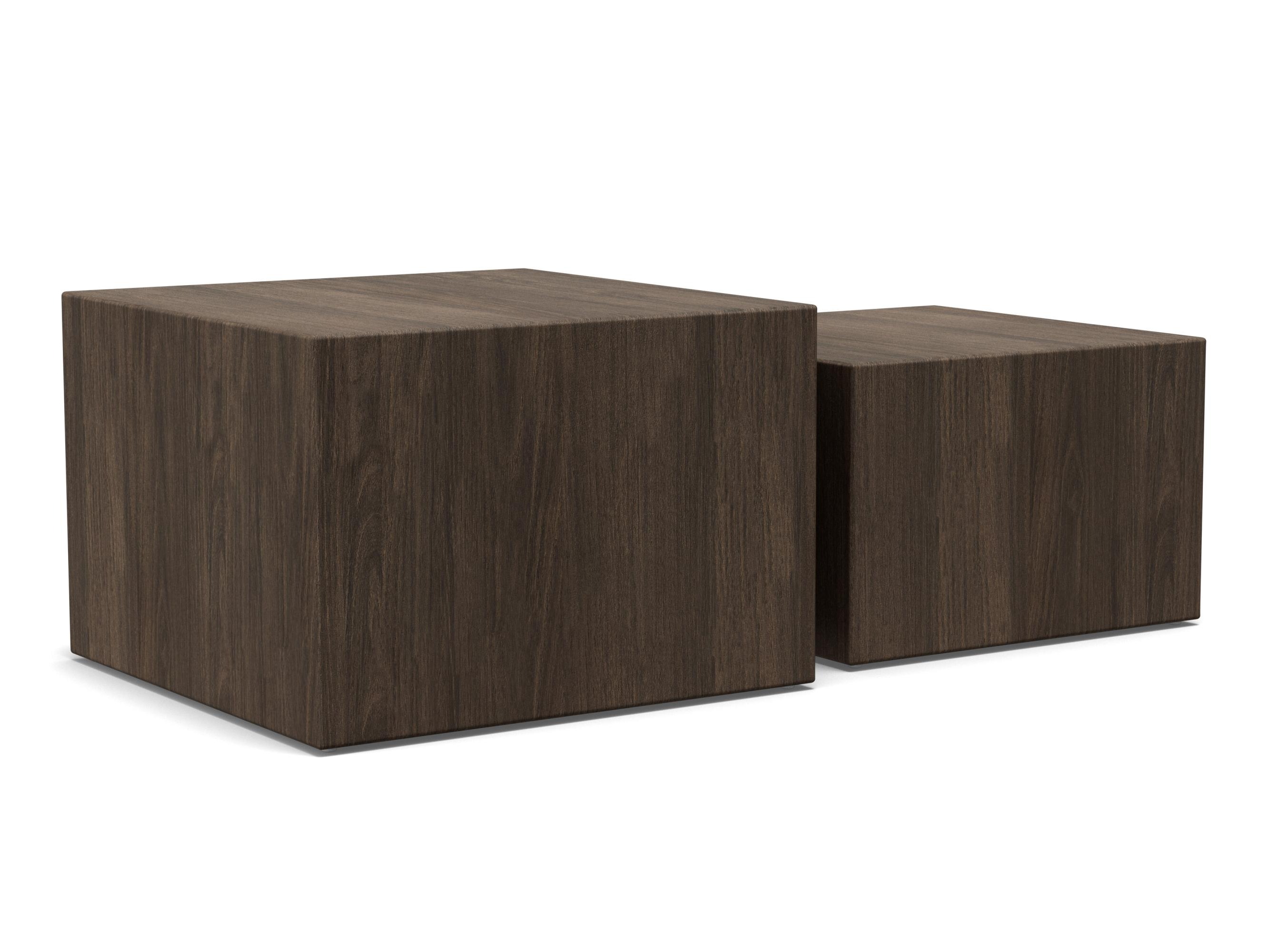 Nest of coffee tables Norsica 603 (Brown)