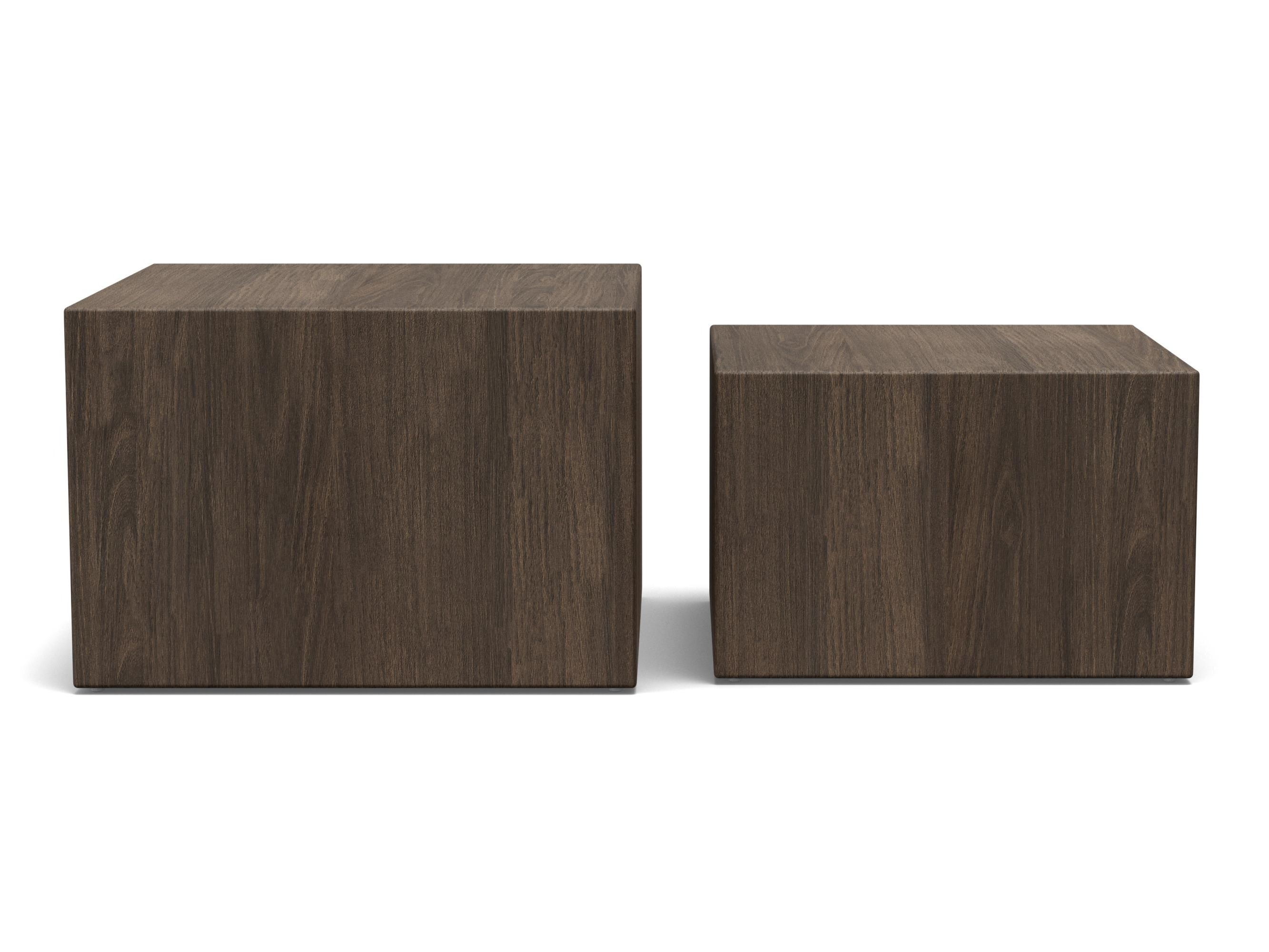 Nest of coffee tables Norsica 603 (Brown)
