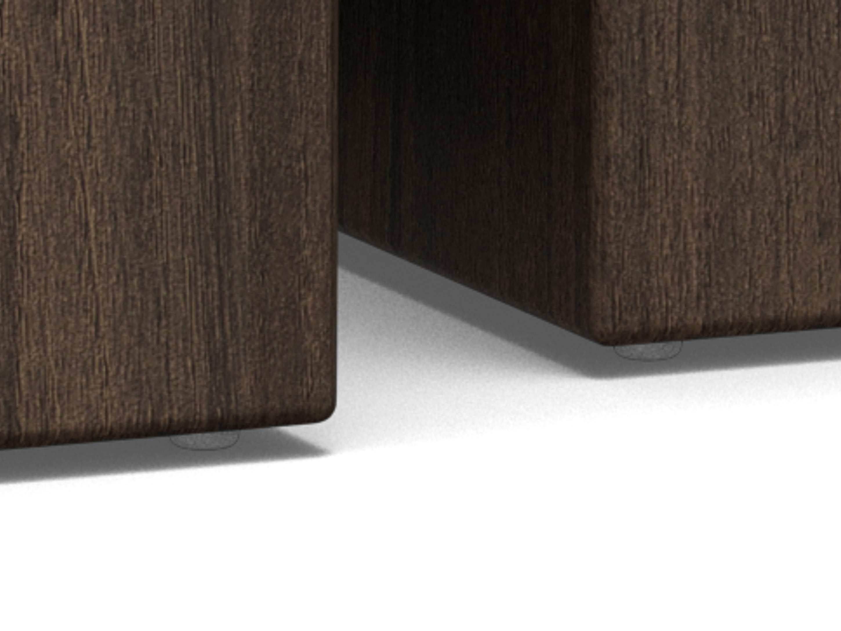 Nest of coffee tables Norsica 603 (Brown)
