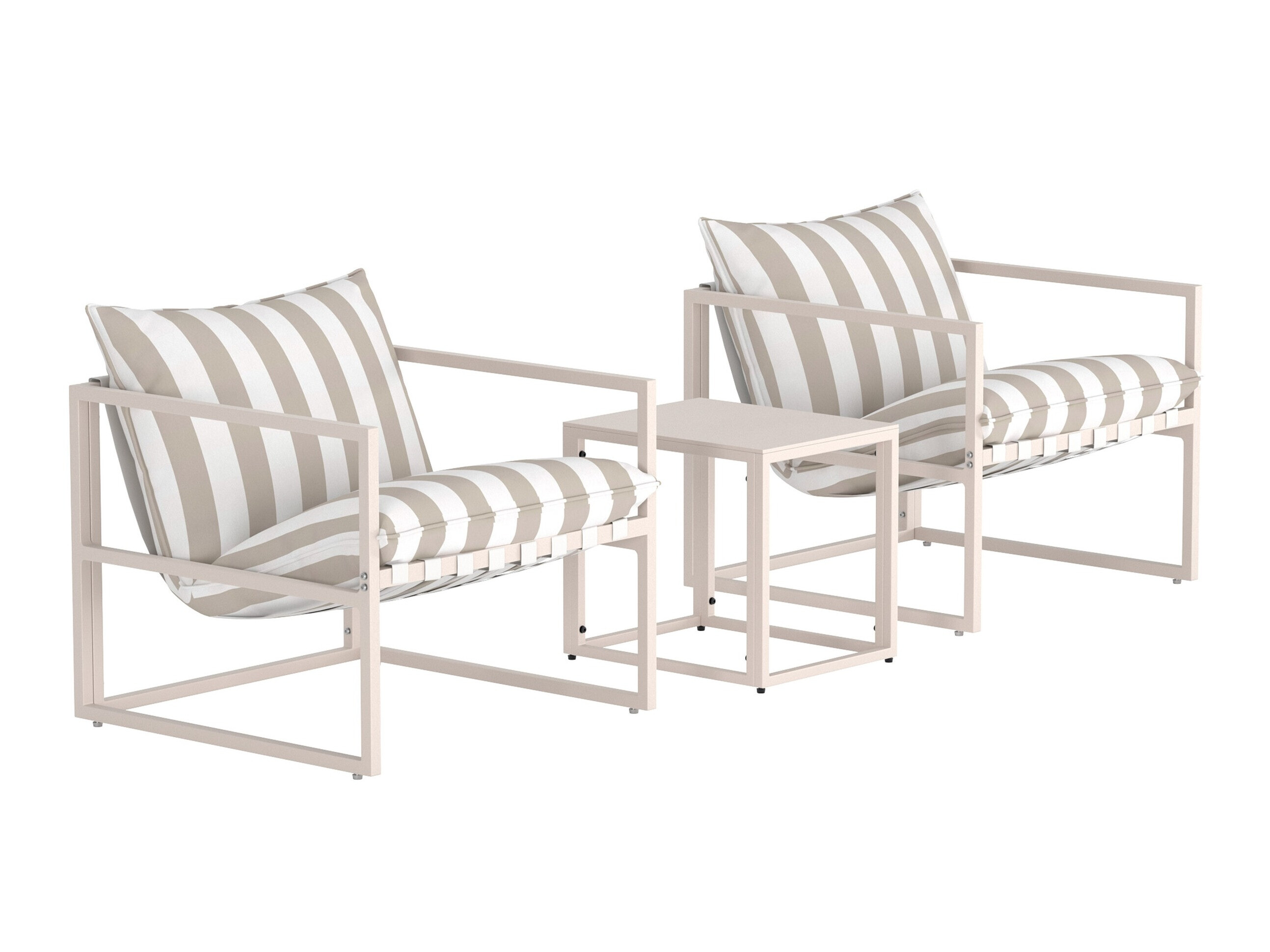 Outdoor furniture set Dallas 5186 (Beige + White)