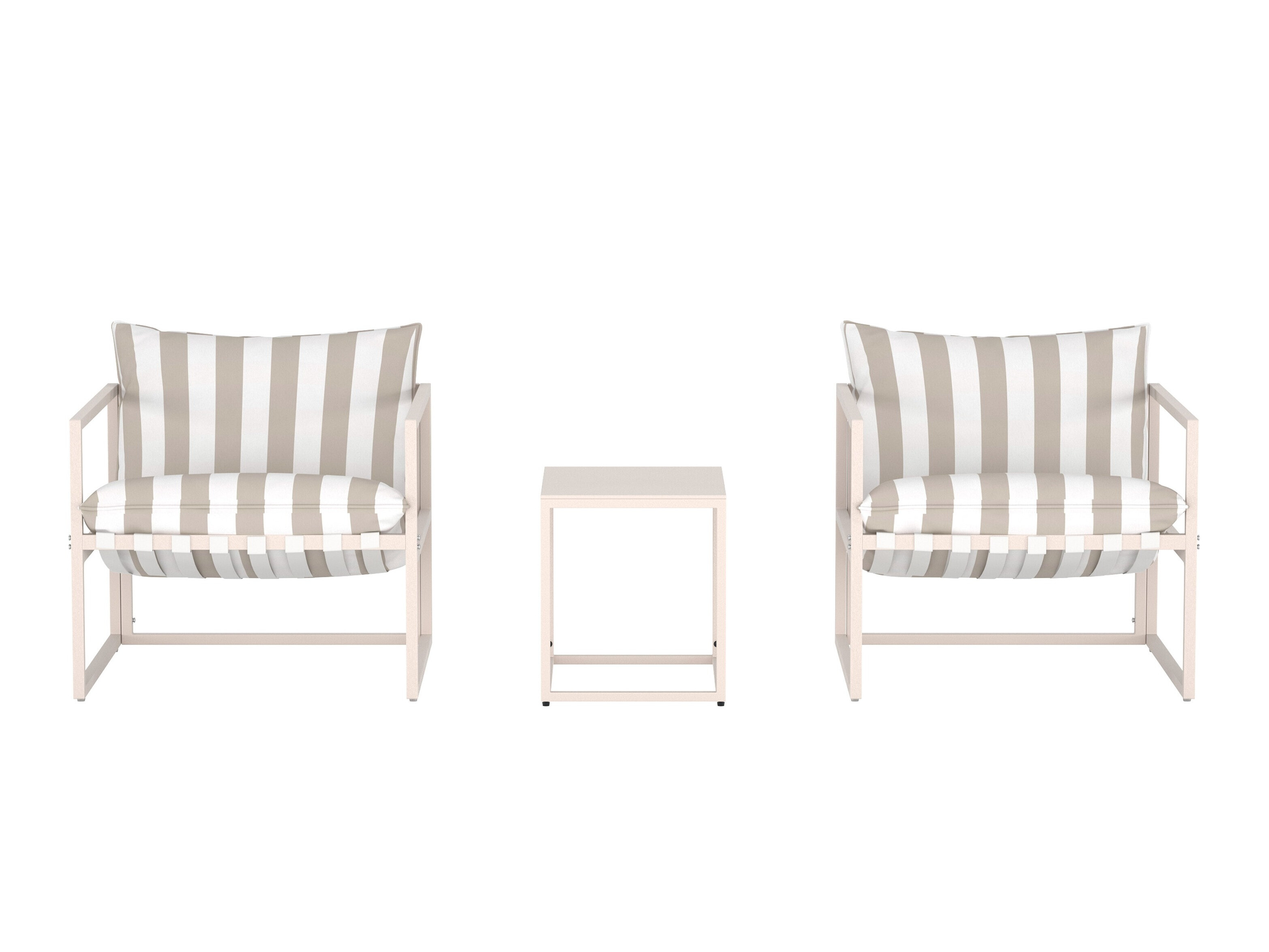 Outdoor furniture set Dallas 5186 (Beige + White)