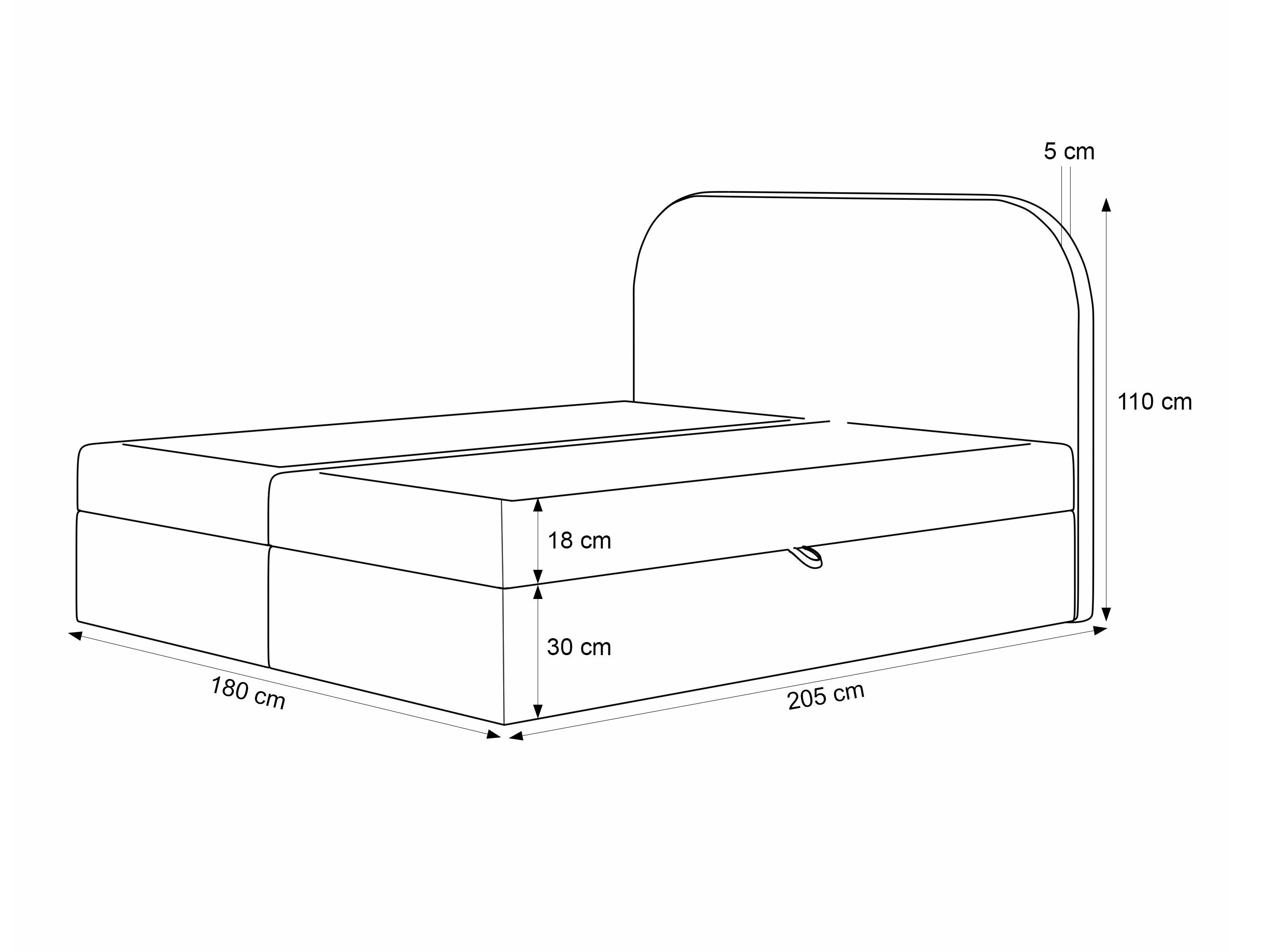 Continental bed Martinez 131 (Puente 09)