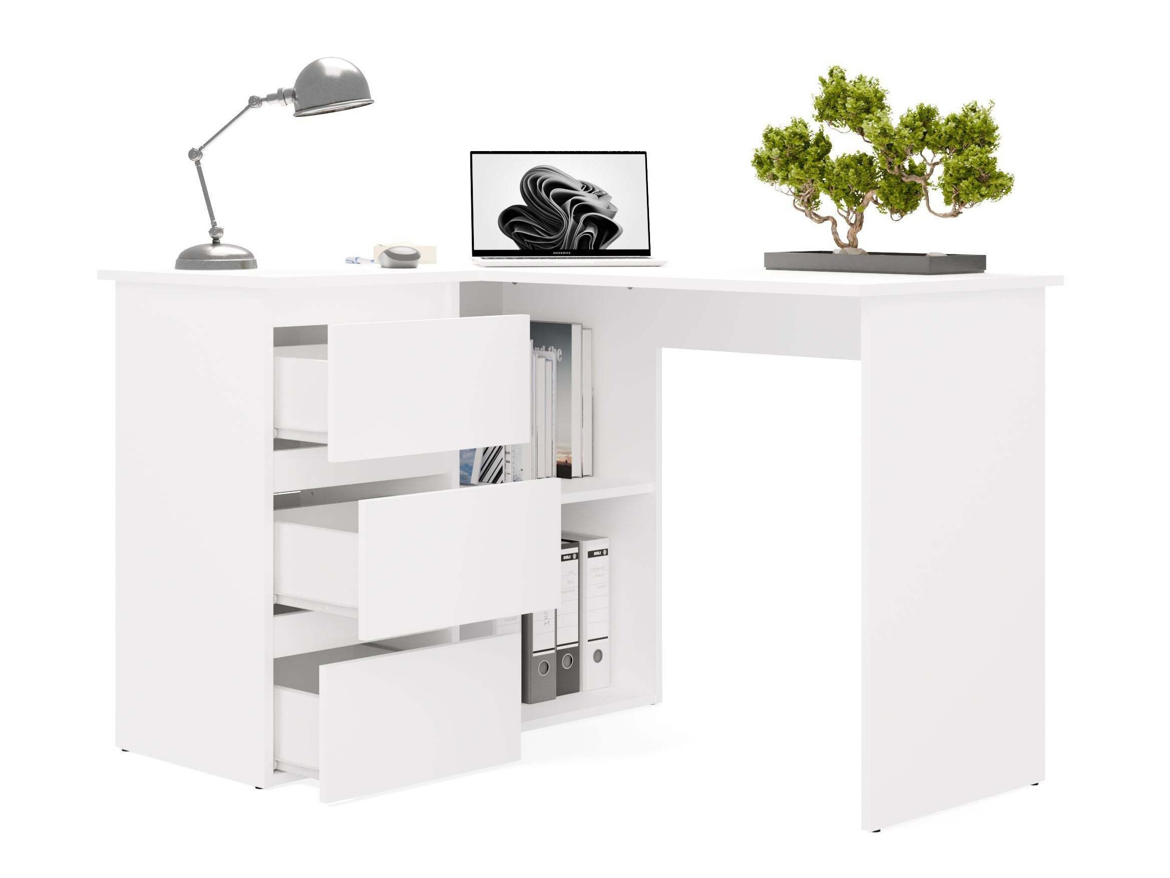 Corner desk Mandeville 365 (White)