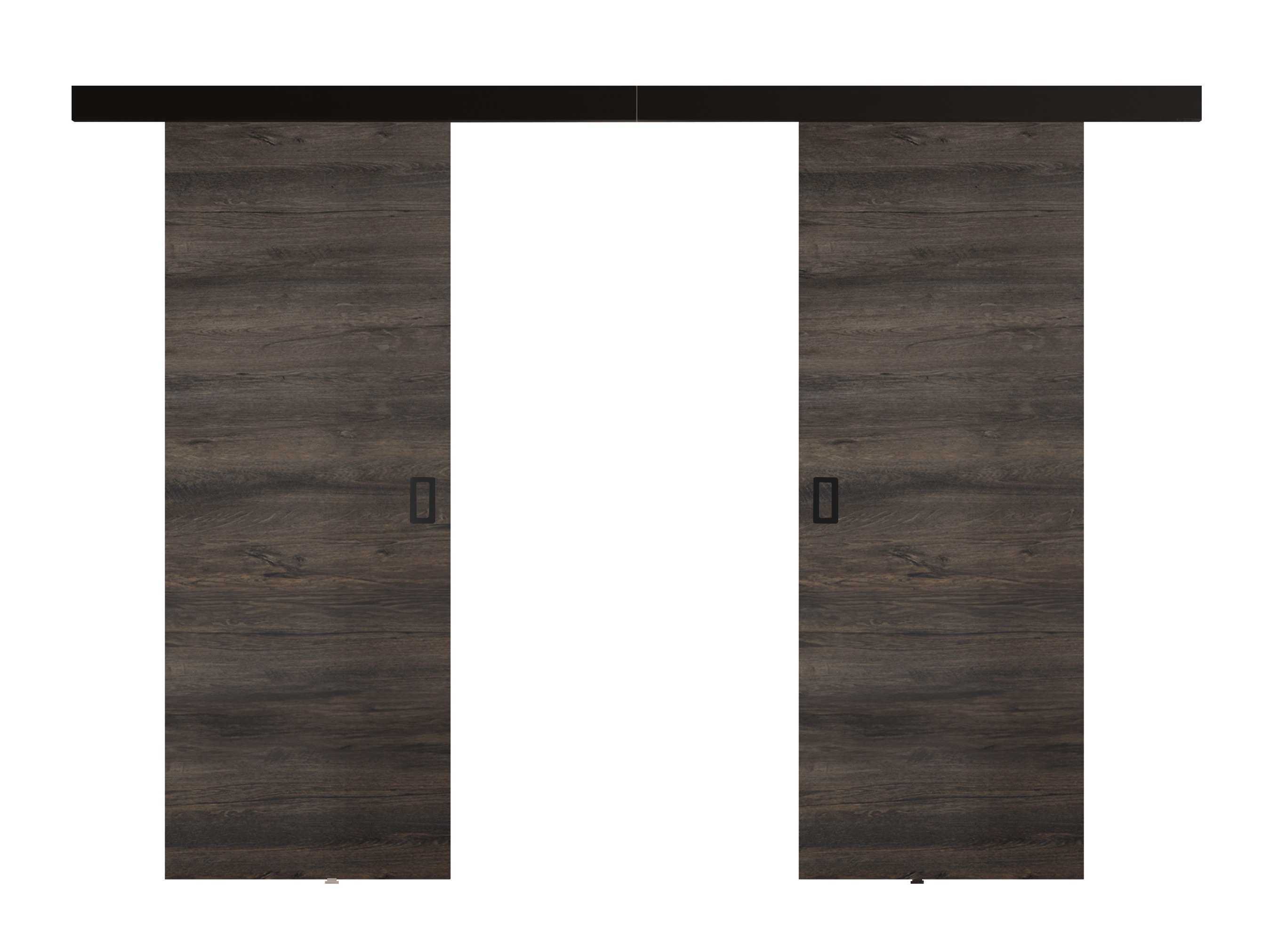 Sliding door Dover 198 (Dark ash)