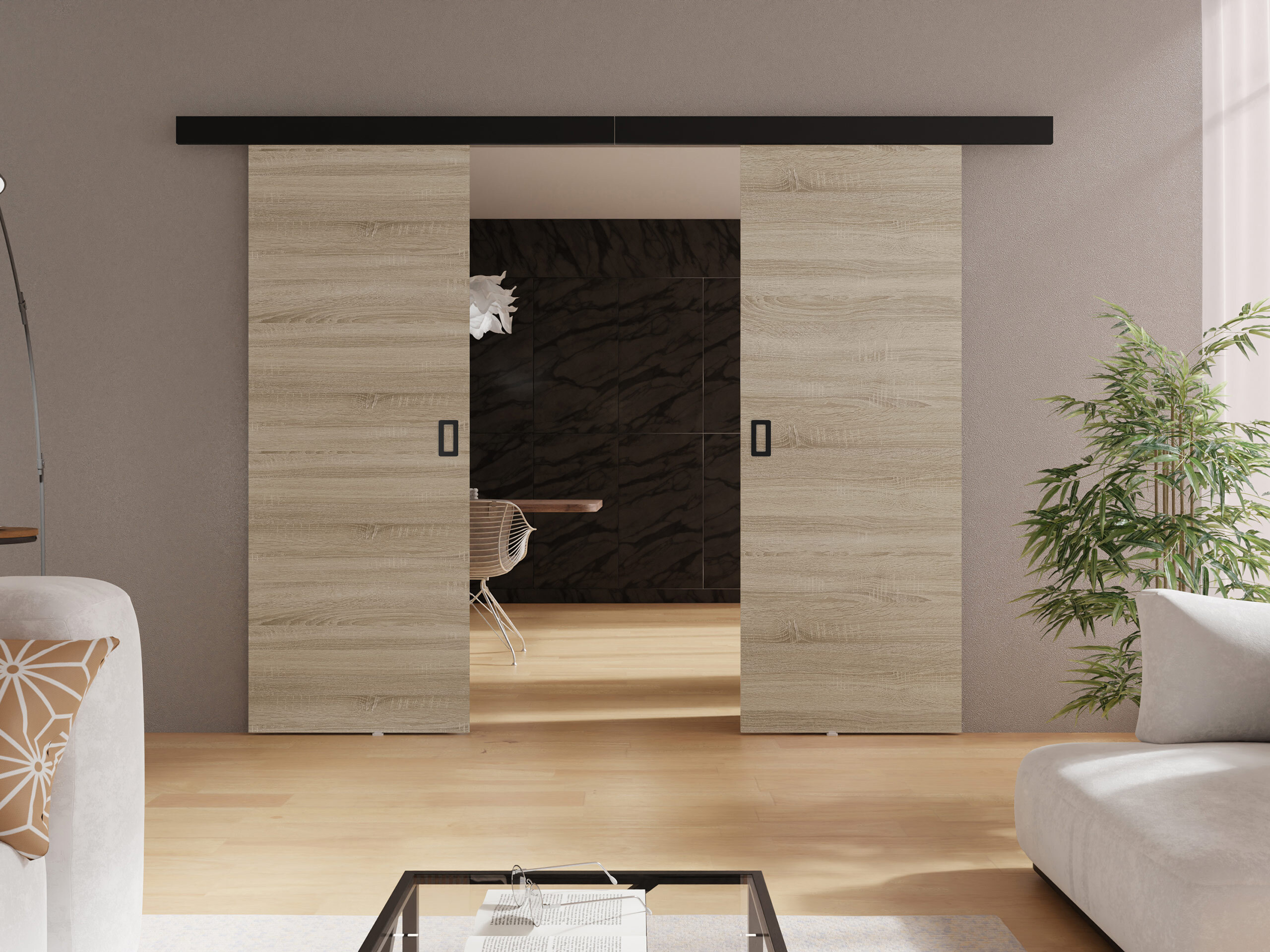 Sliding door Dover 200 (Sonoma oak)