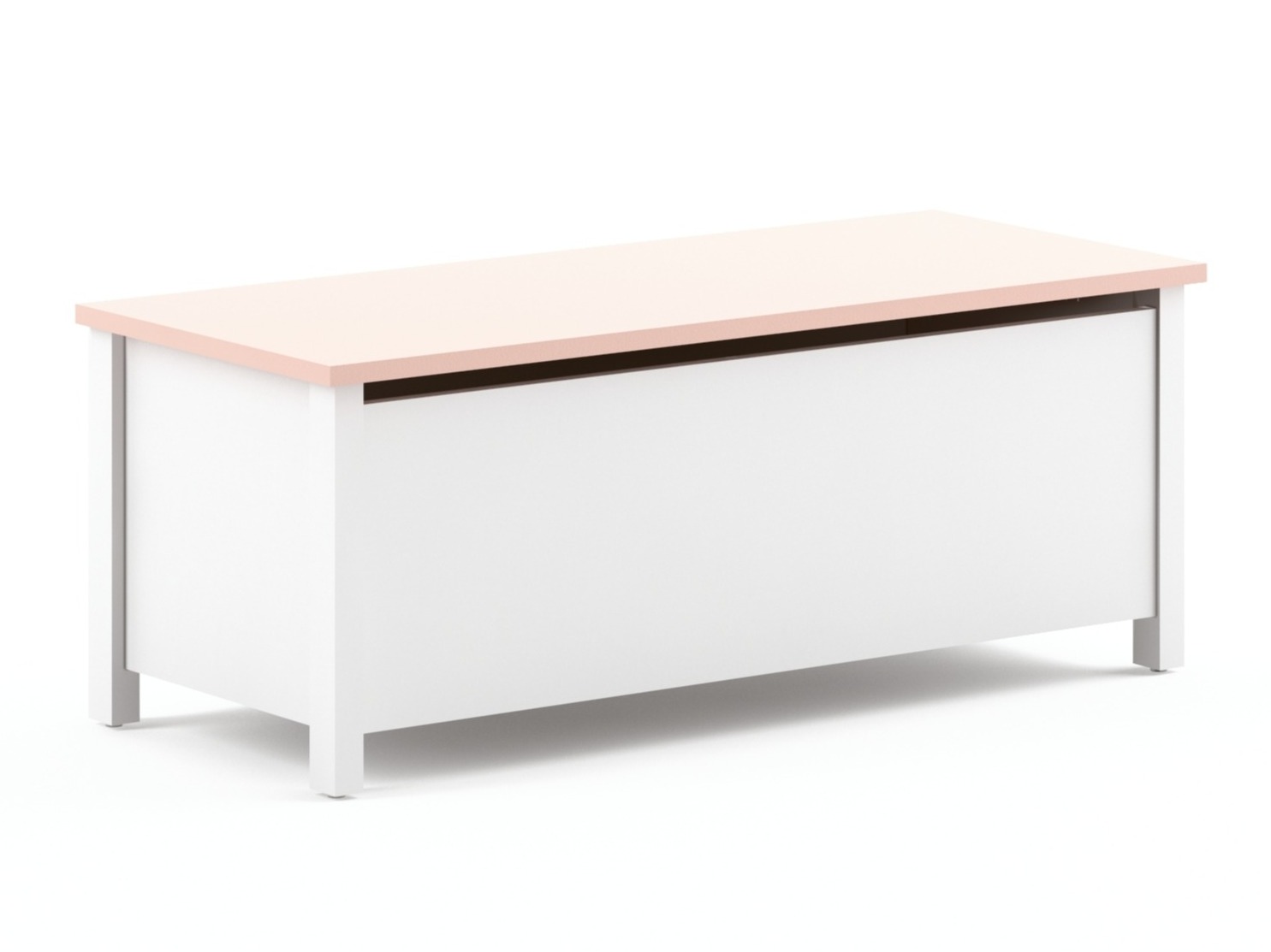 Storage box Velferi 120 (White + Pink)