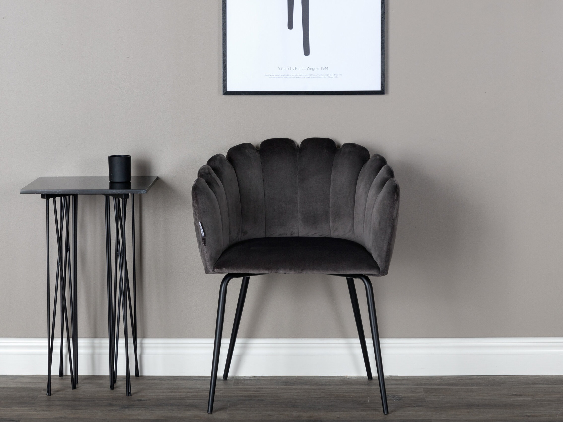 Chair Dallas 134 (Grey + Black)