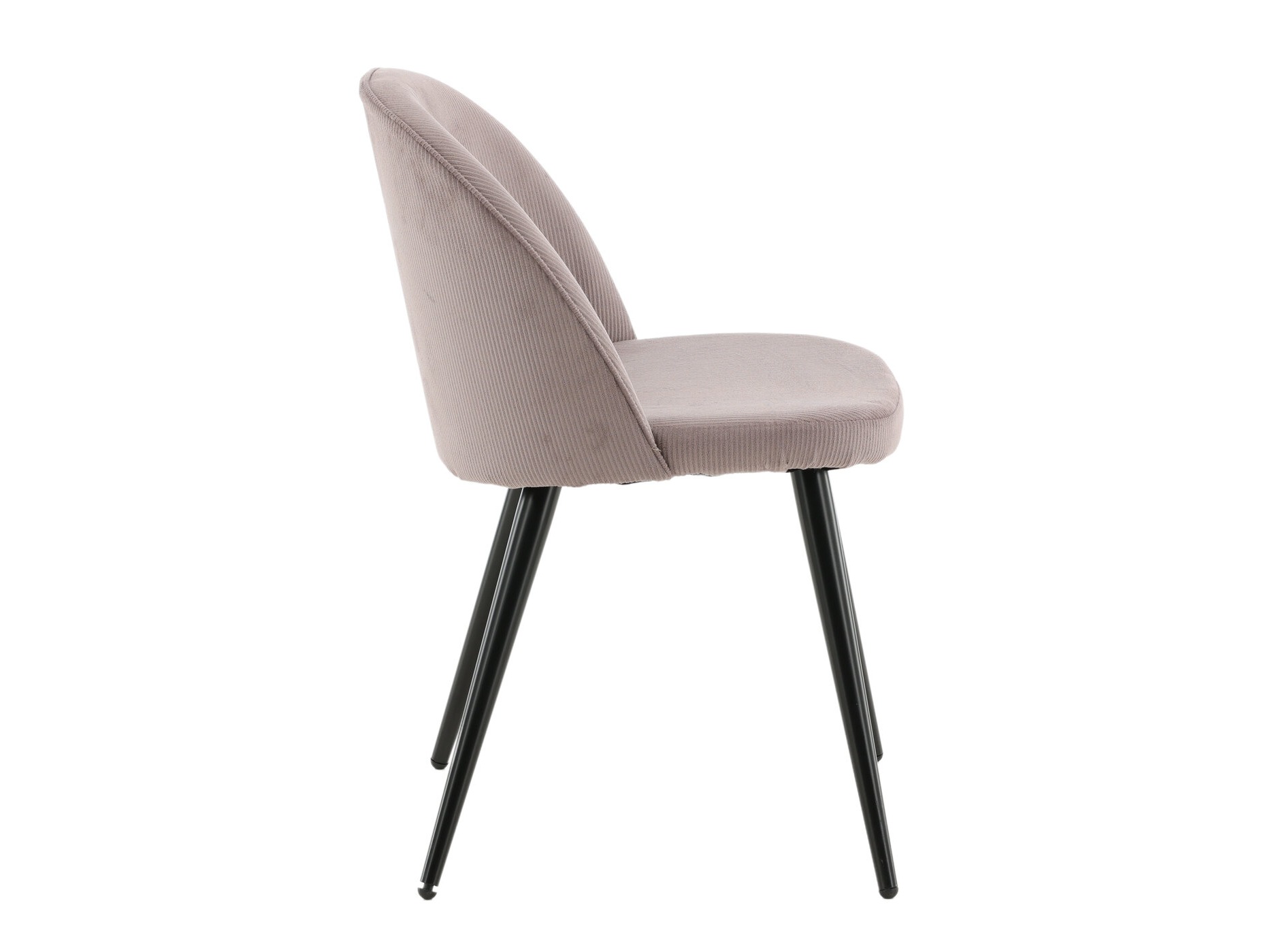 Chair Dallas 136 (Dusty pink + Black)