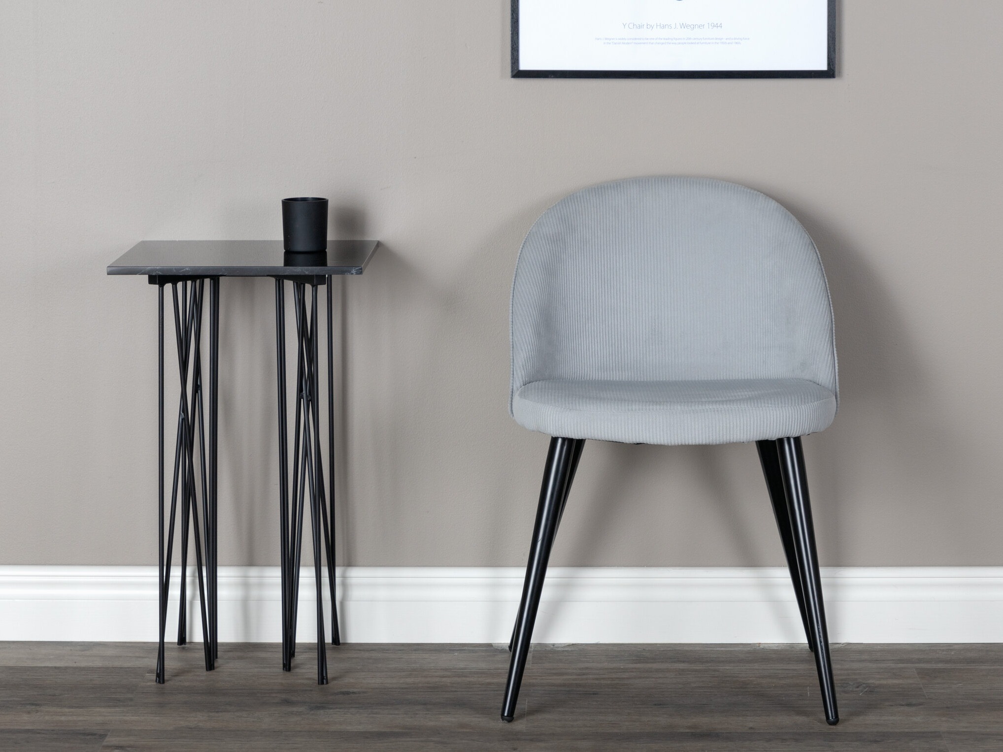 Chair Dallas 136 (Grey + Black)