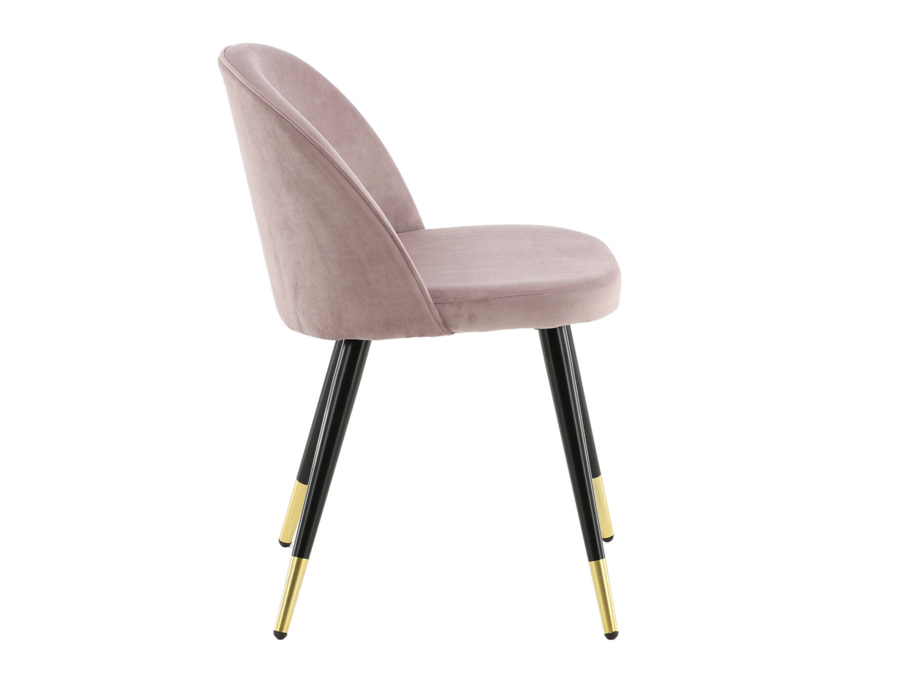 Chair Dallas 137 (Dusty pink + Black)