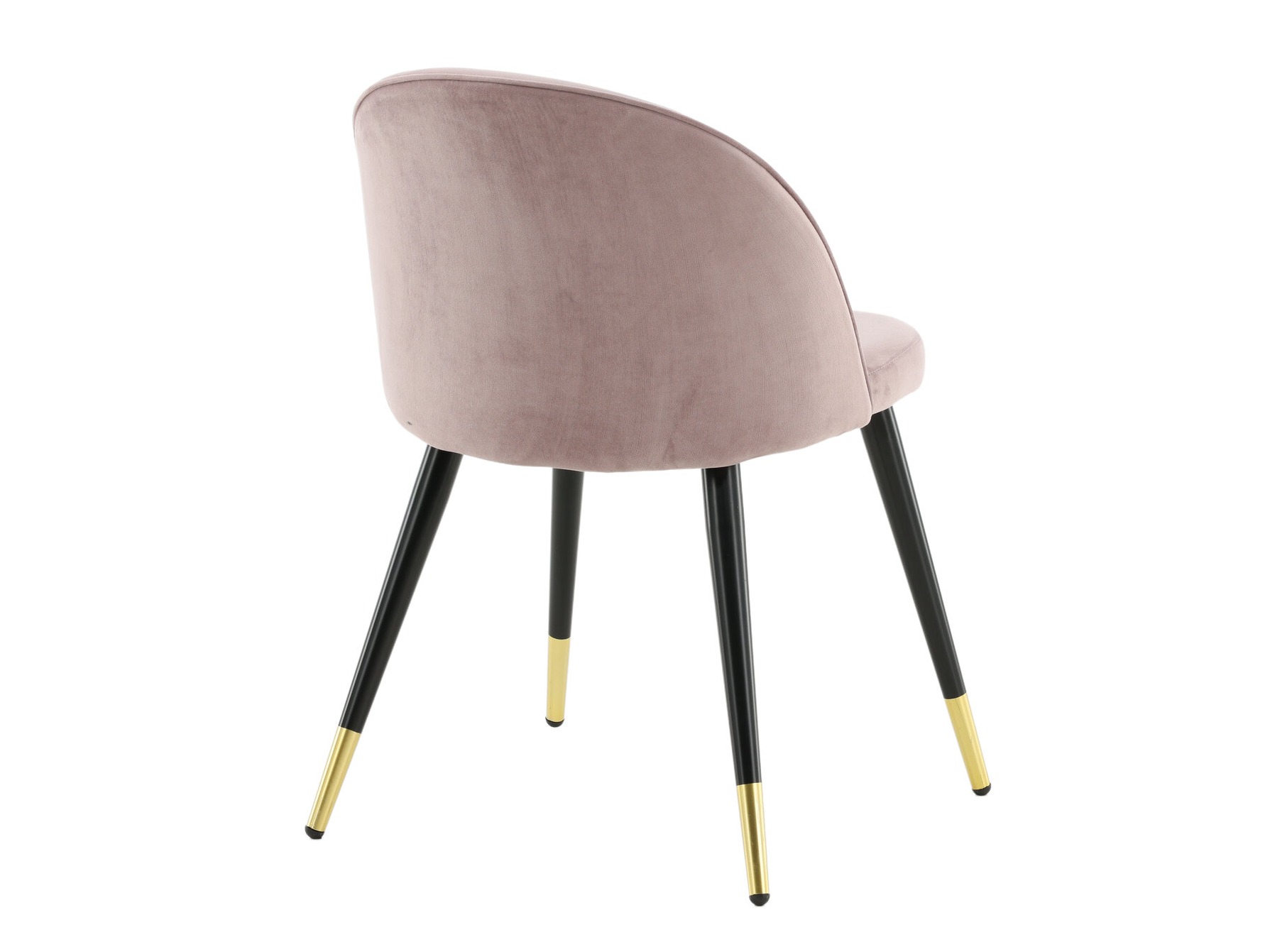 Chair Dallas 137 (Dusty pink + Black)