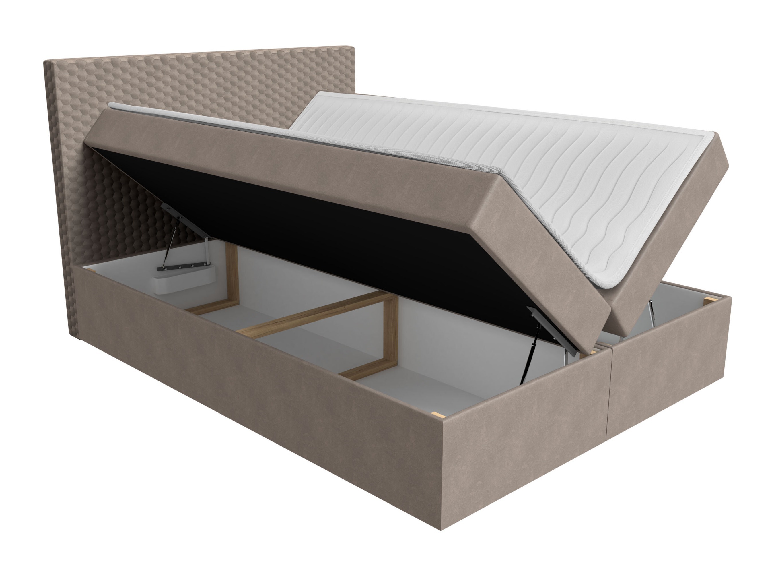 Continental bed Nix (Velluto 3)