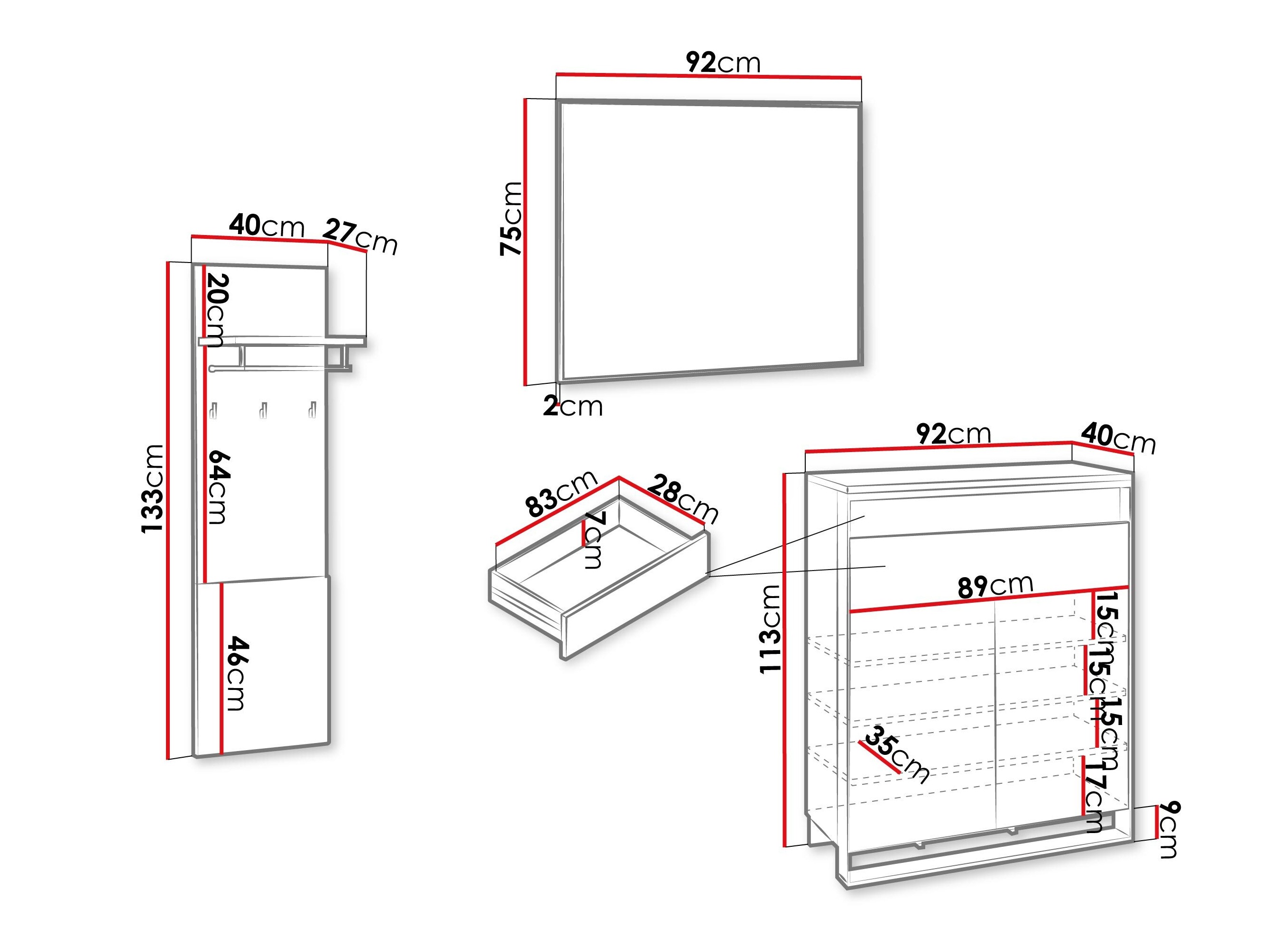 Hallway set Luliru 151