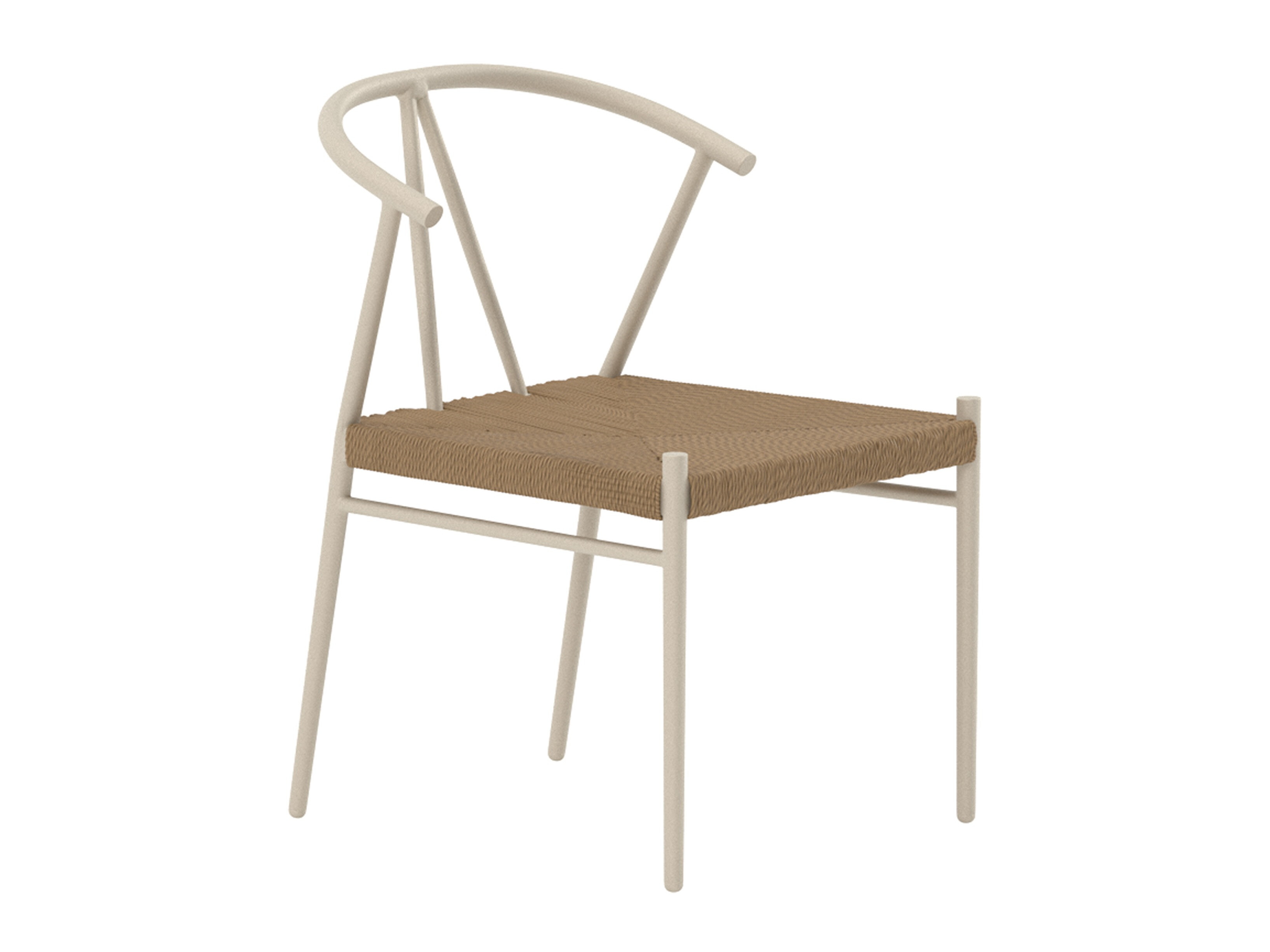 Outdoor chair Dallas 5249 (Beige + Light brown)