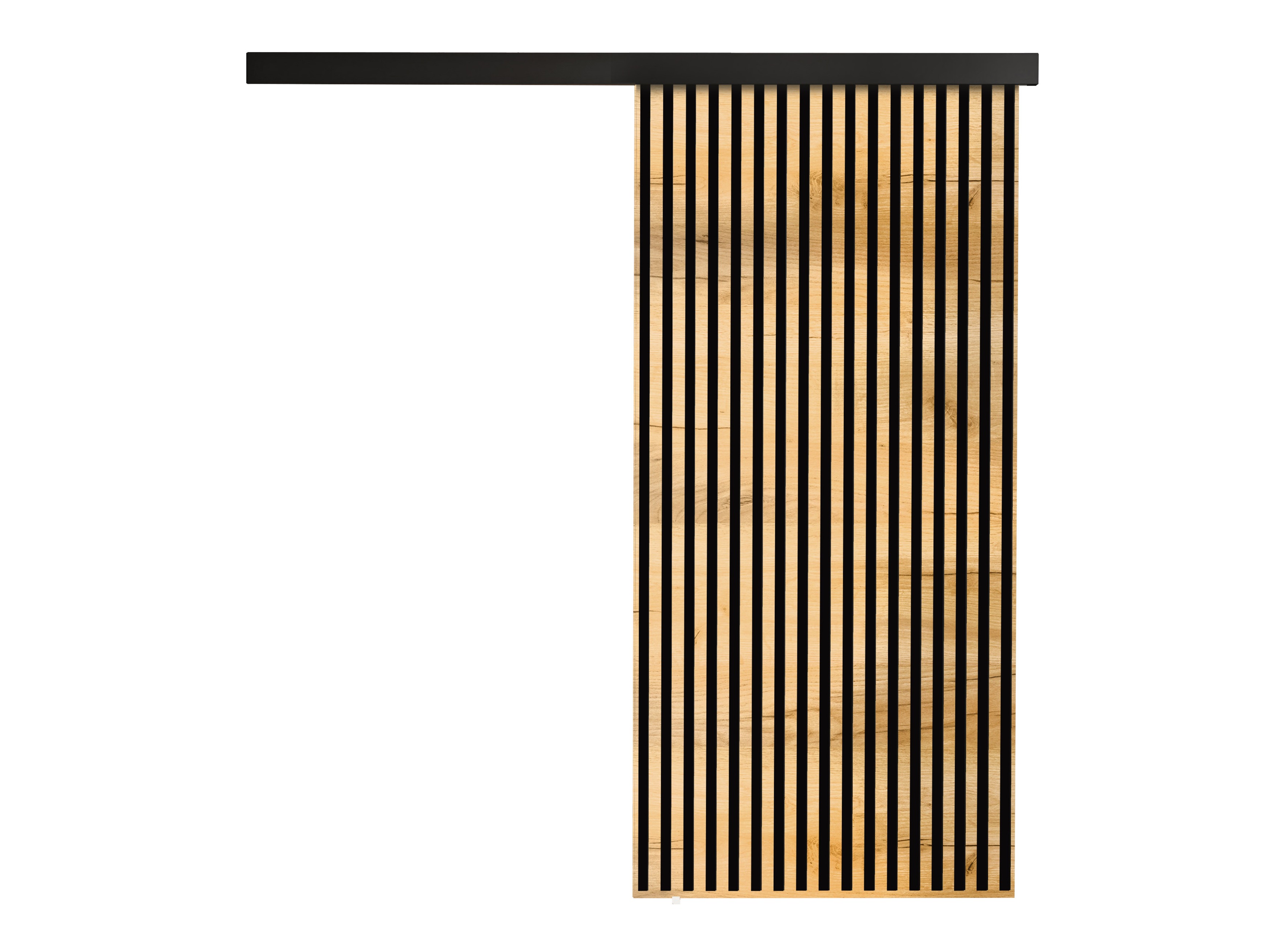 Sliding door Dover 203 (Craft golden oak + Black)