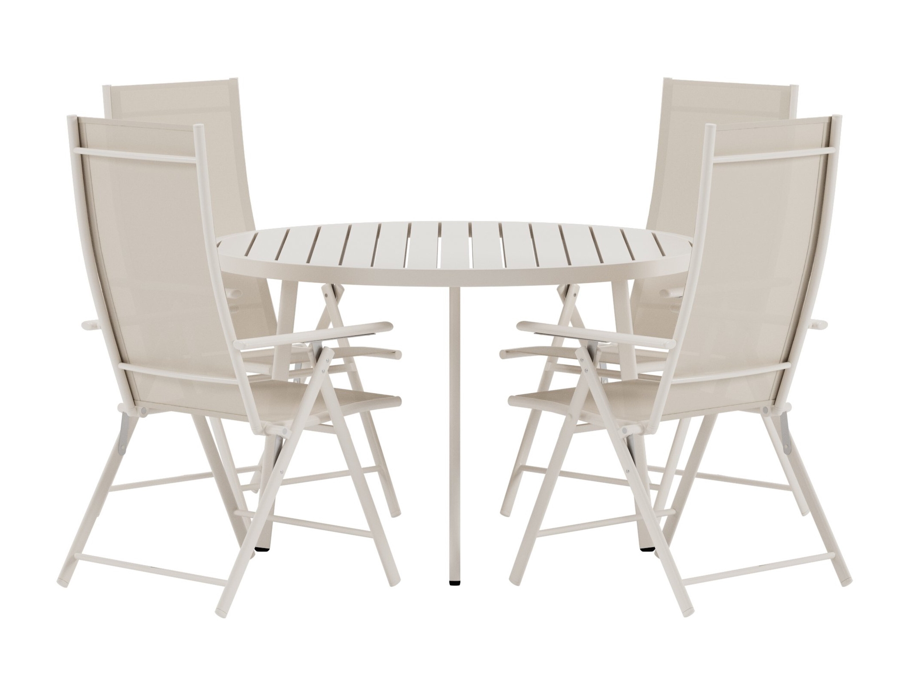Table and chairs set Dallas 5257 (Beige)