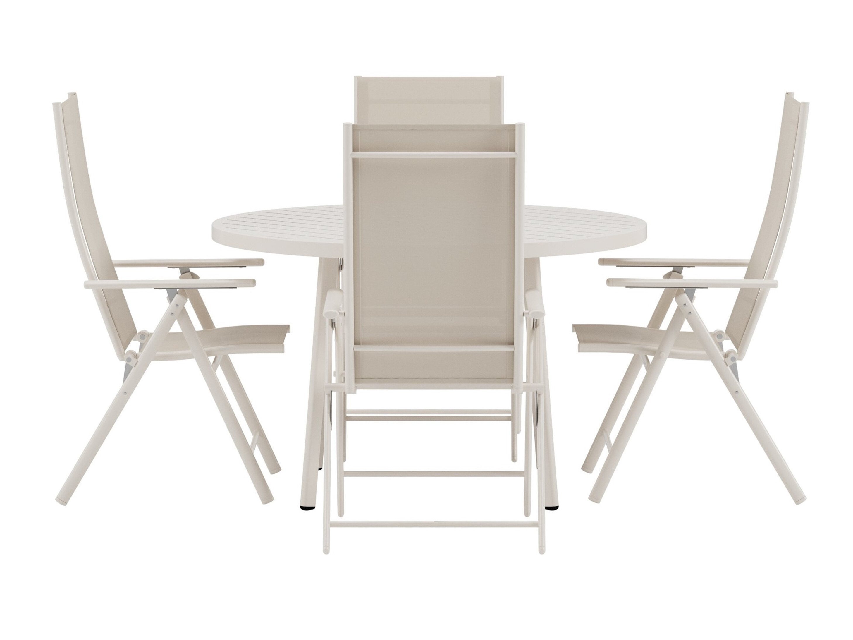 Table and chairs set Dallas 5257 (Beige)