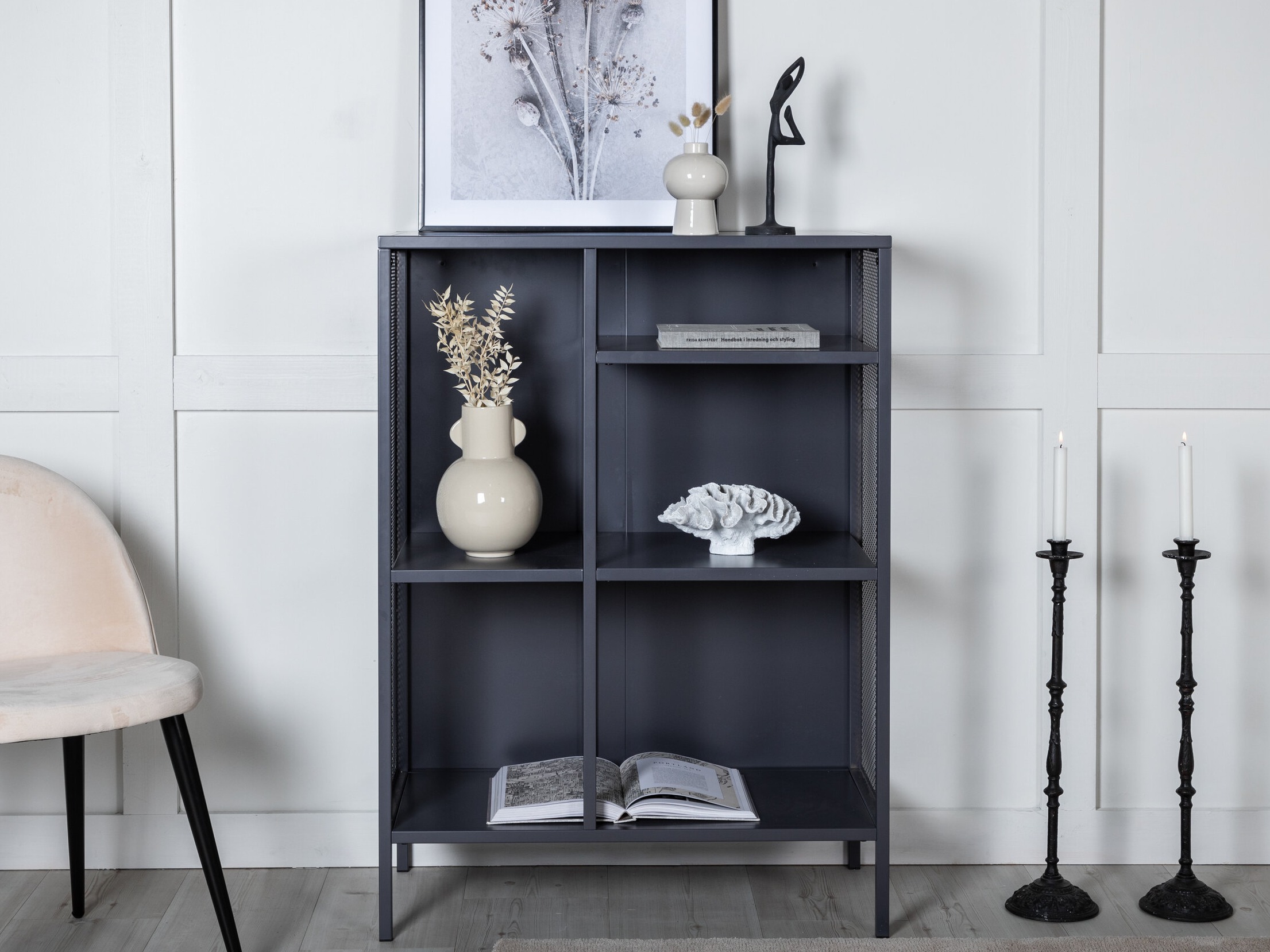 Bookcase Dallas 115 (Grey)