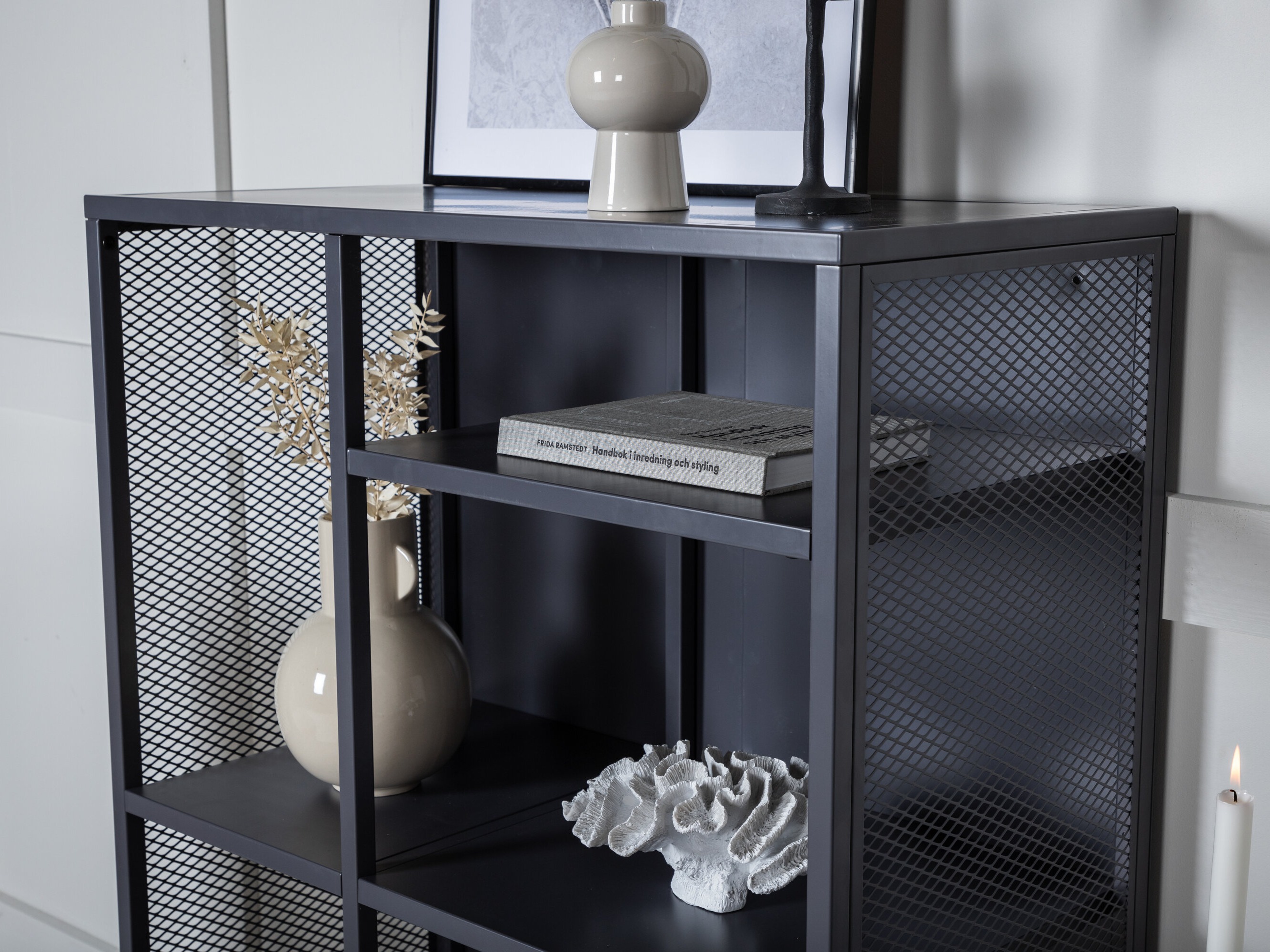 Bookcase Dallas 115 (Grey)