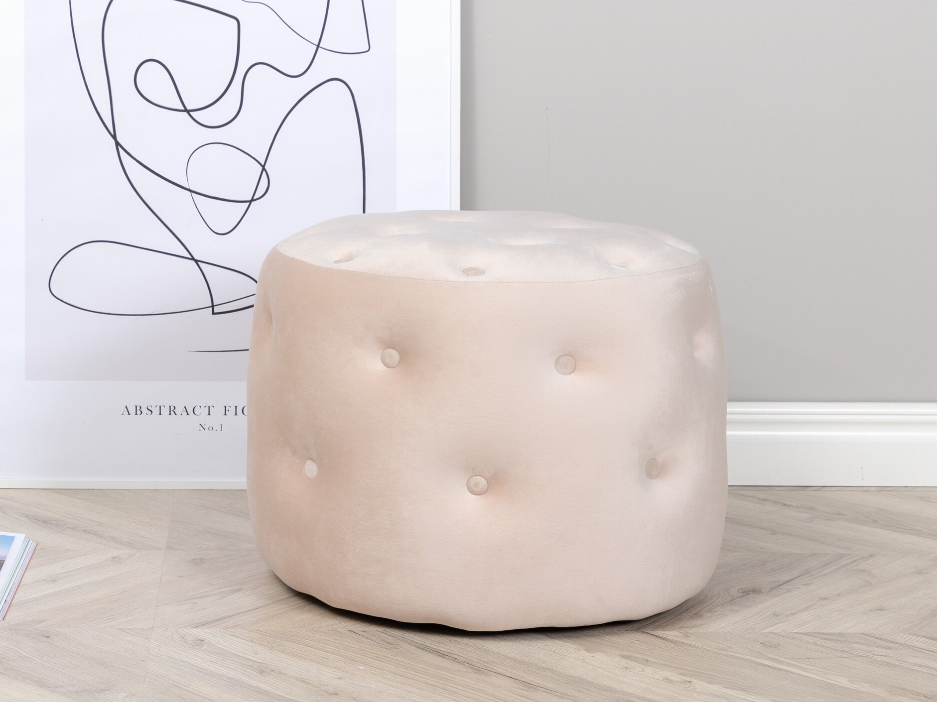 Ottoman Dallas 2915 (Cream)