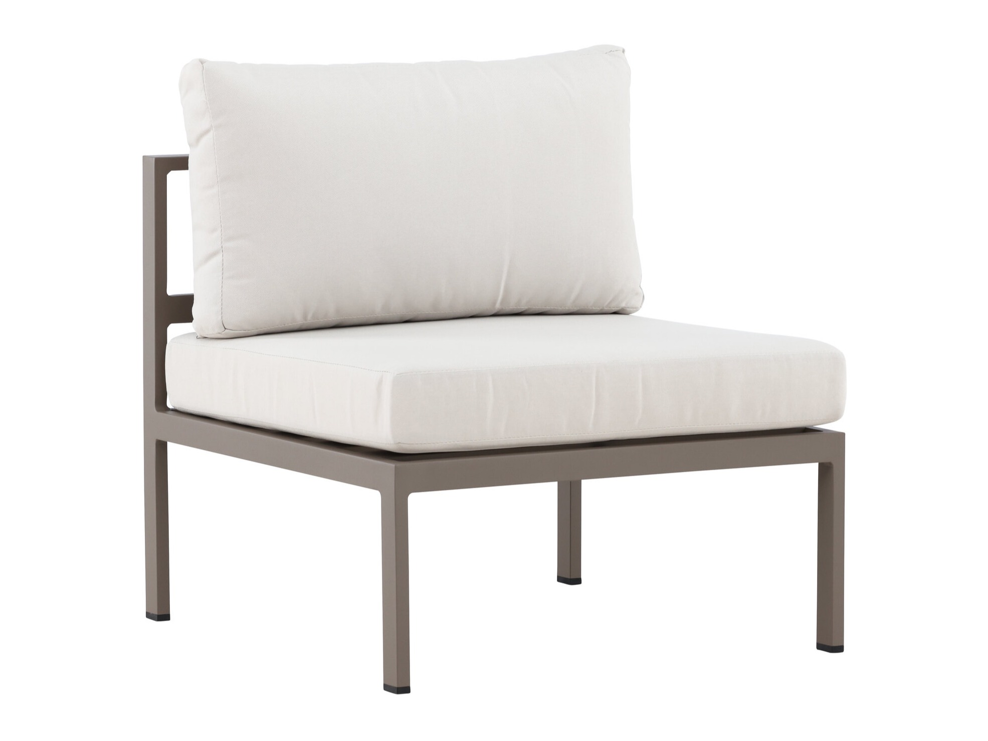 Outdoor armchair Camorlo 100 (Beige + Brown)