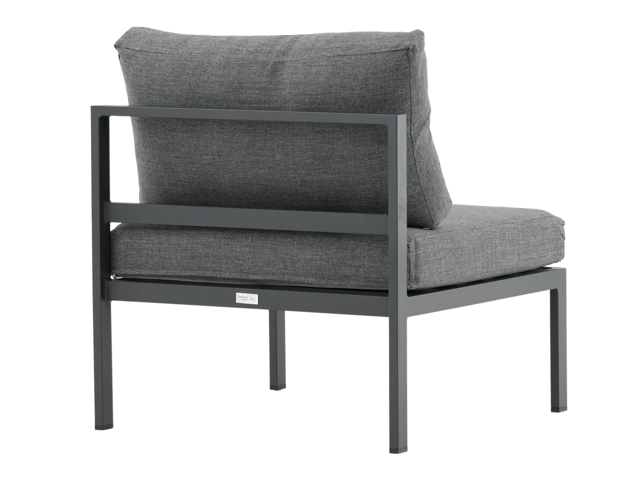 Outdoor armchair Camorlo 100 (Grey + Black)