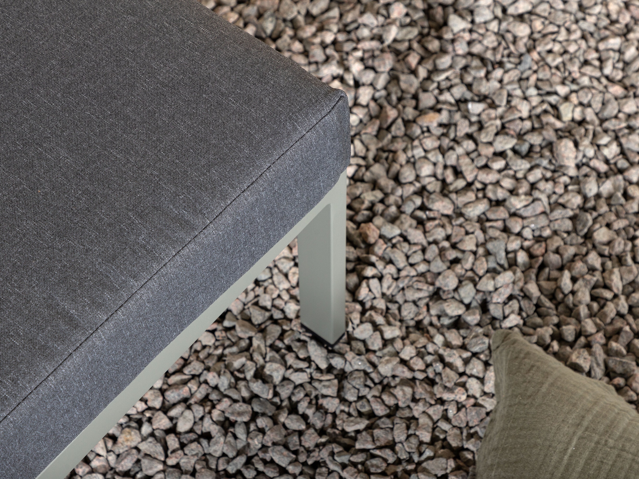 Outdoor armchair Camorlo 100 (Grey + Khaki)