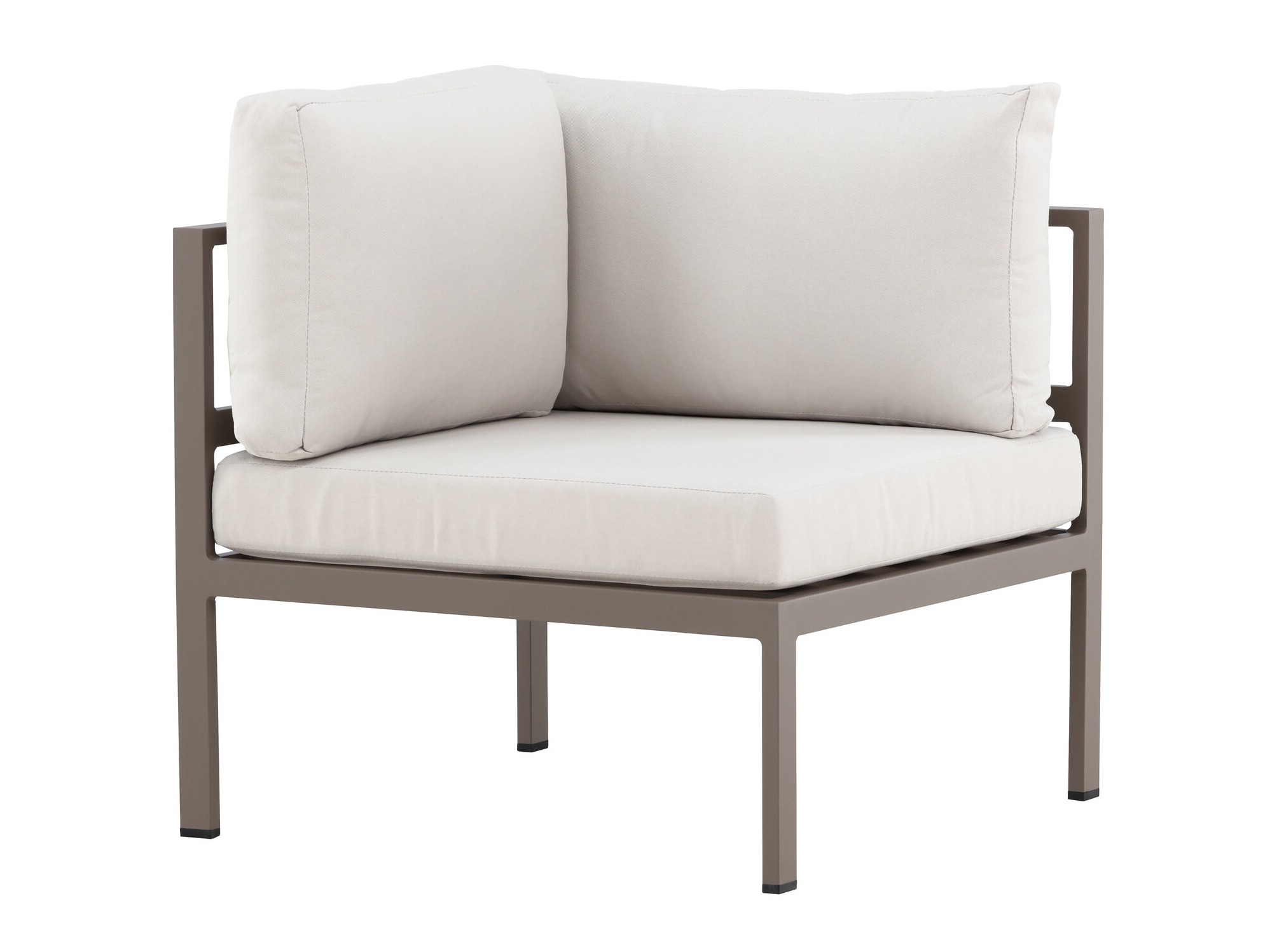 Outdoor armchair Camorlo 101 (Beige + Brown)