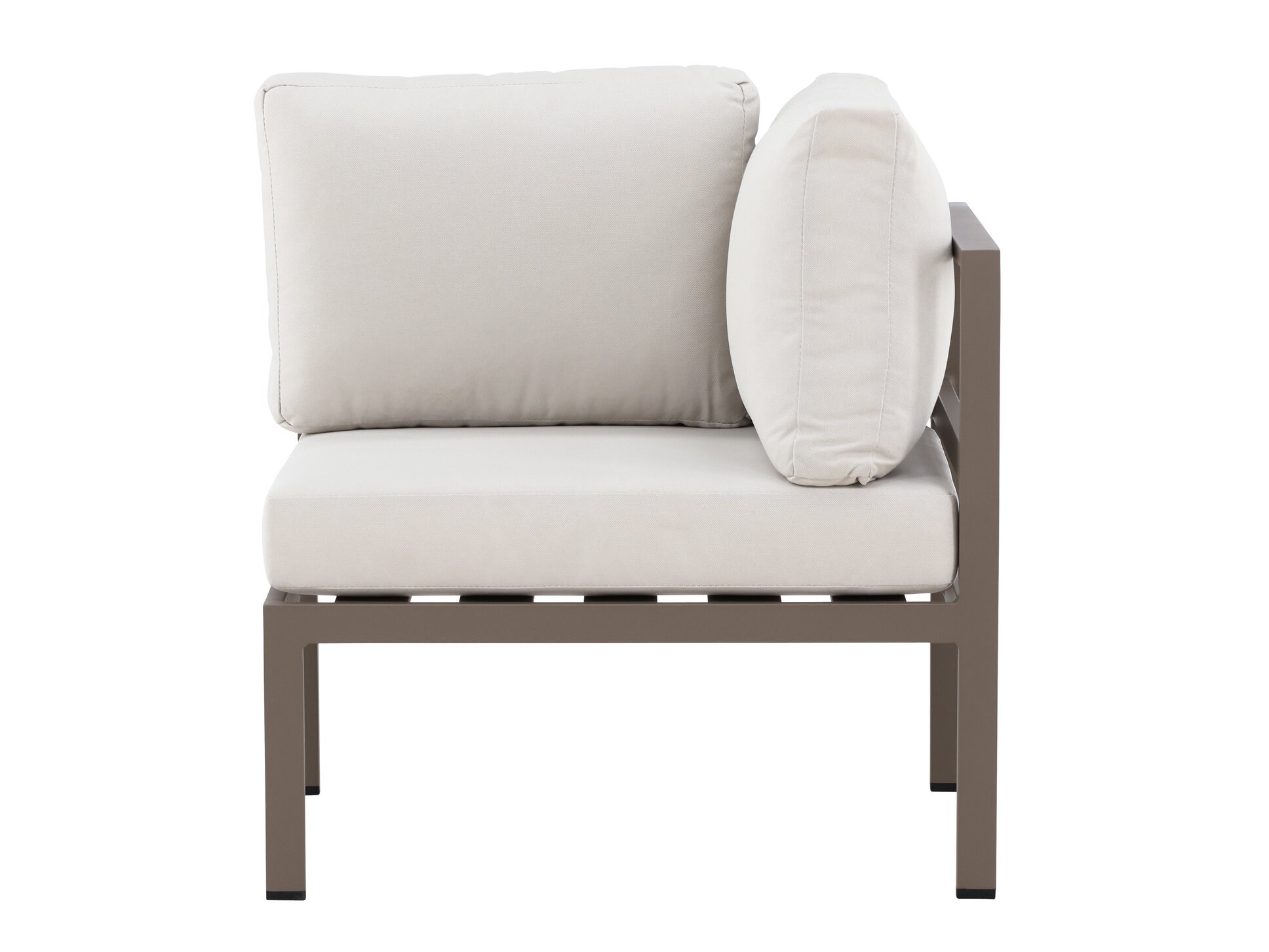 Outdoor armchair Camorlo 101 (Beige + Brown)