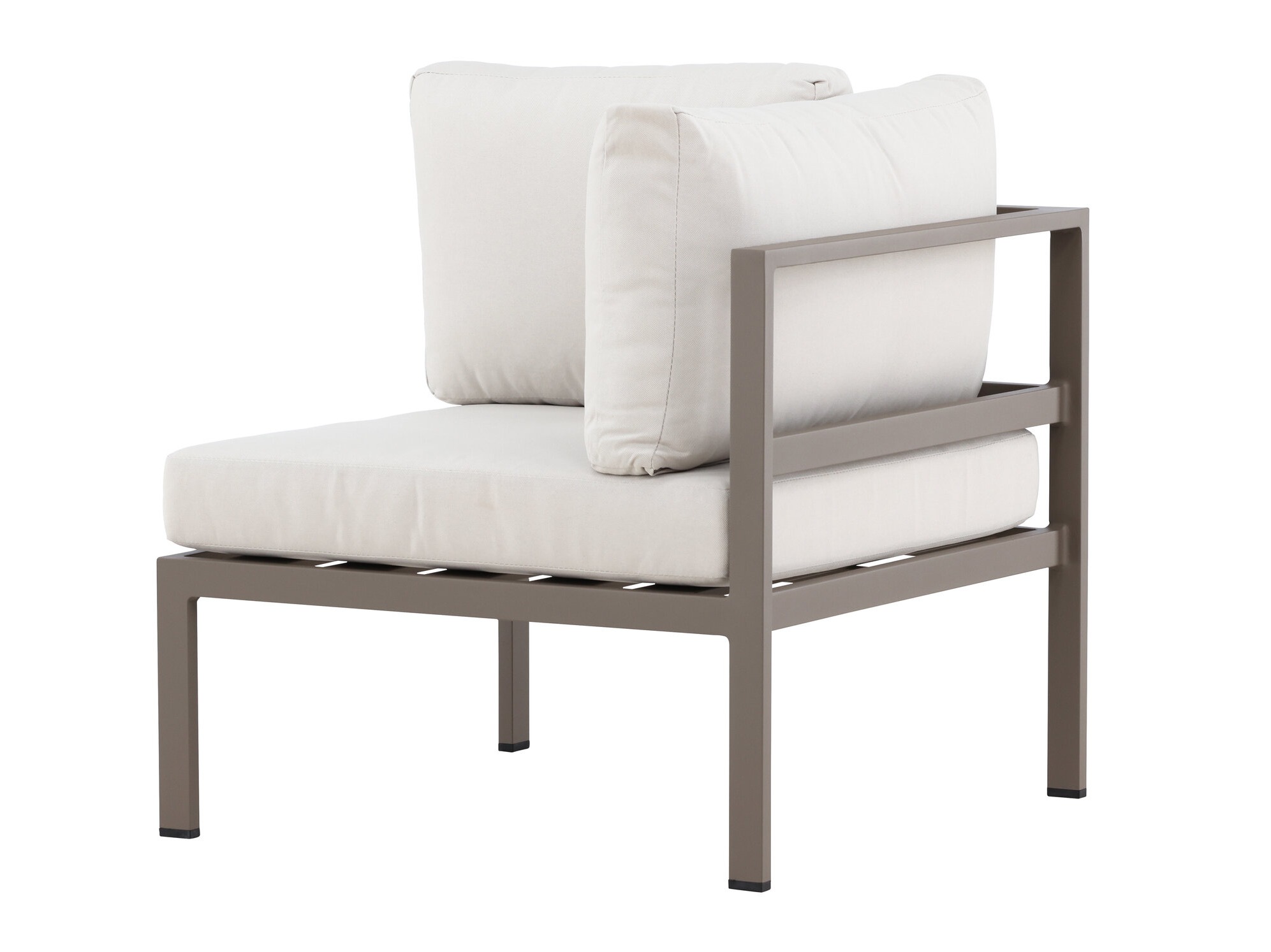 Outdoor armchair Camorlo 101 (Beige + Brown)