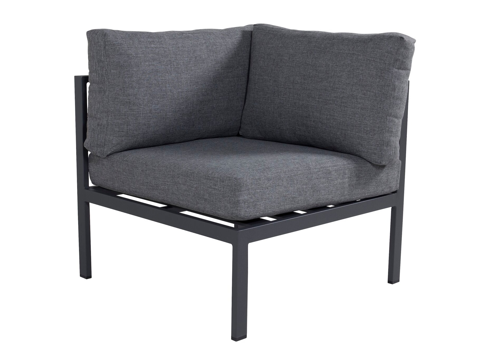 Outdoor armchair Camorlo 101 (Grey + Black)