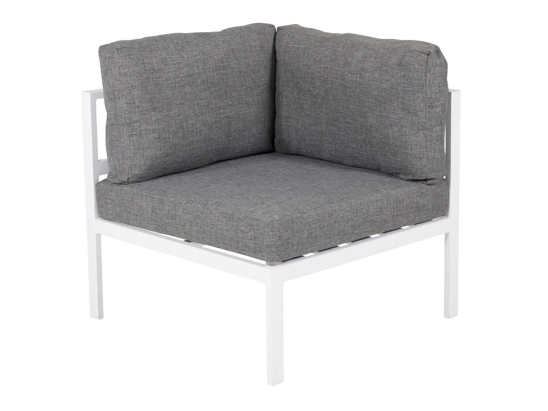 Outdoor armchair Camorlo 101 (Grey + White)