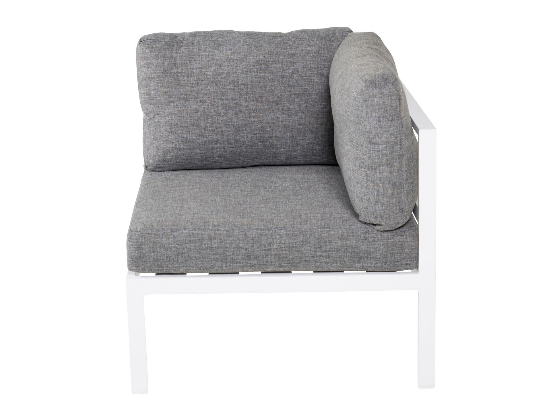 Outdoor armchair Camorlo 101 (Grey + White)