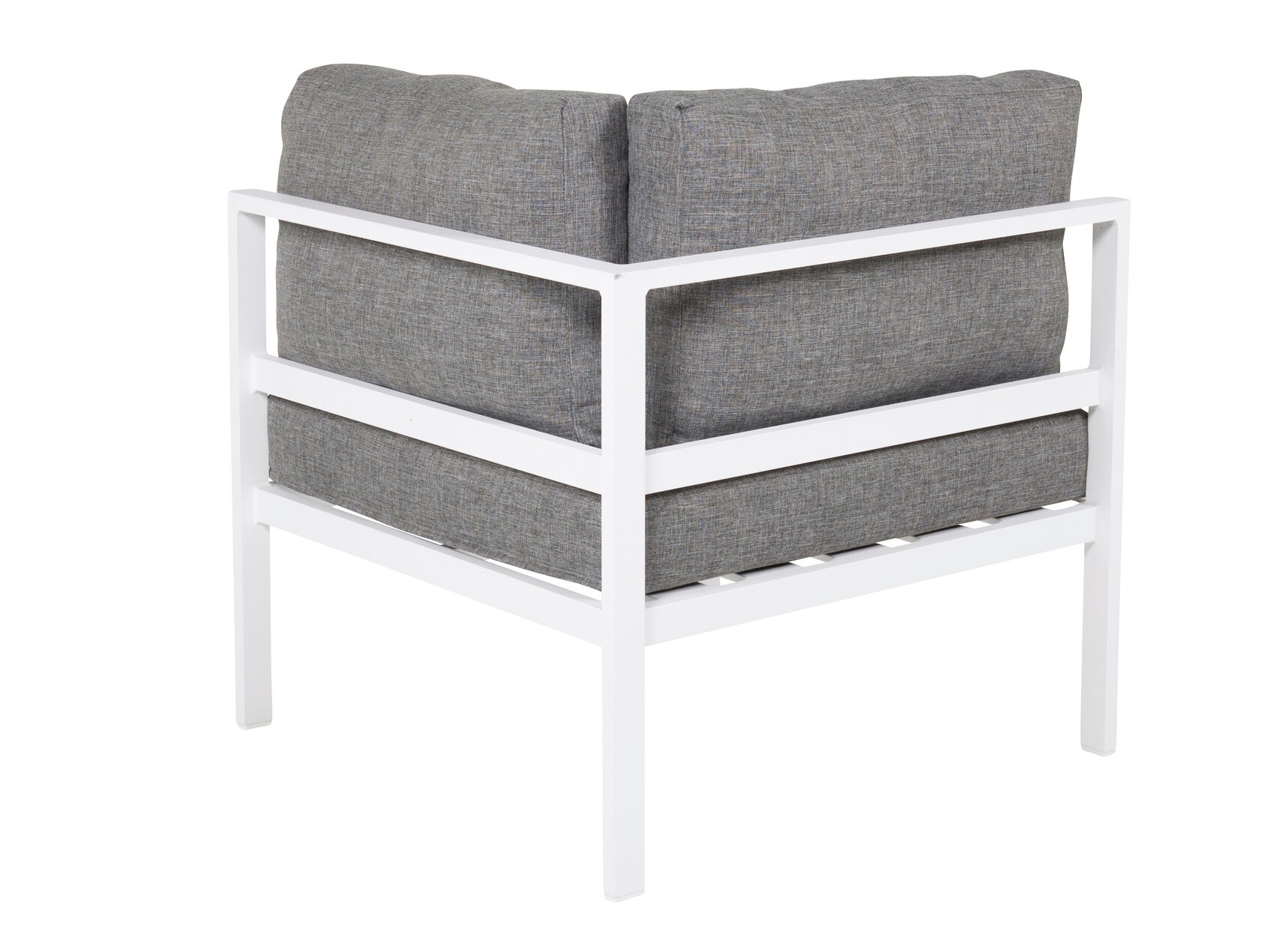 Outdoor armchair Camorlo 101 (Grey + White)