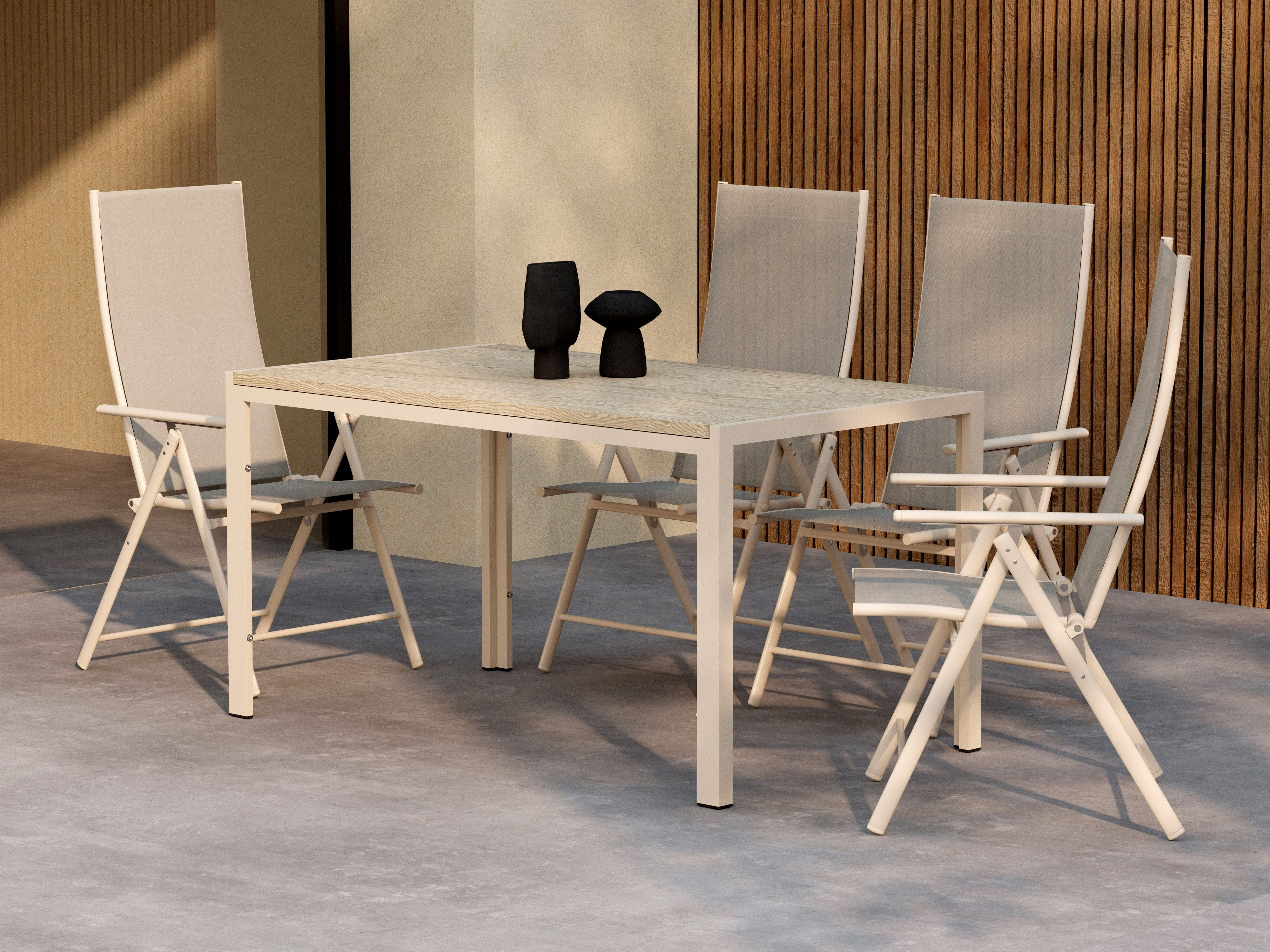 Table and chairs set Dallas 5261 (Beige)