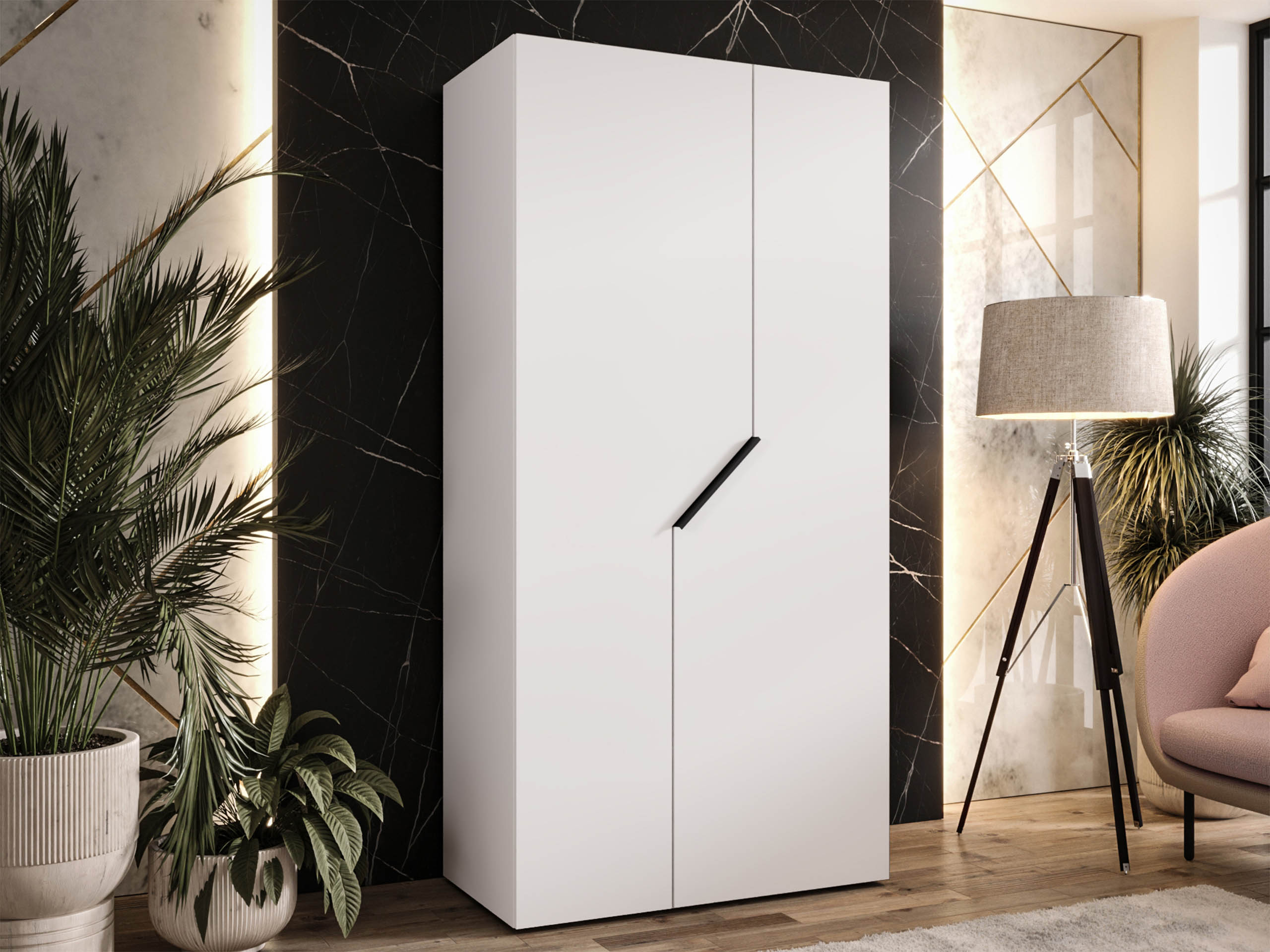 Wardrobe Hartford 594 (White)