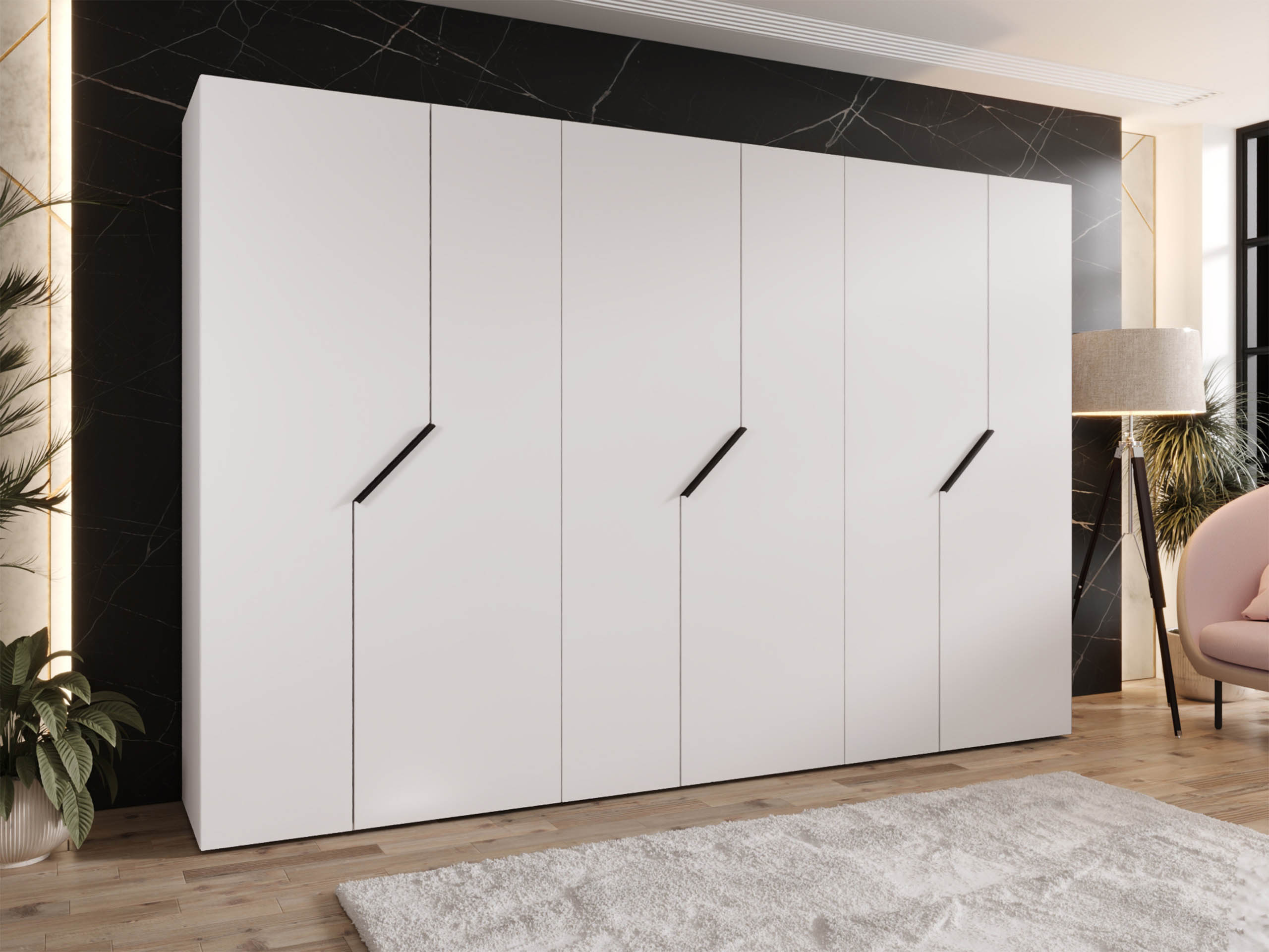Wardrobe Hartford 596 (White)