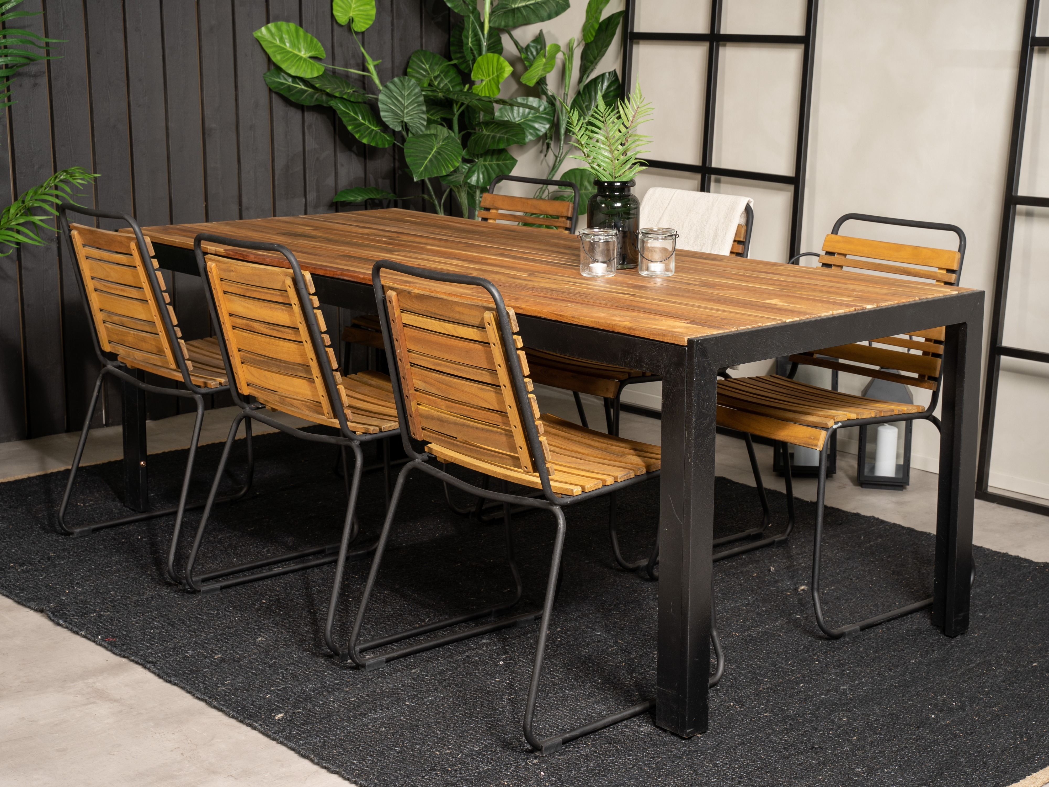 Table and chairs set Dallas 5269